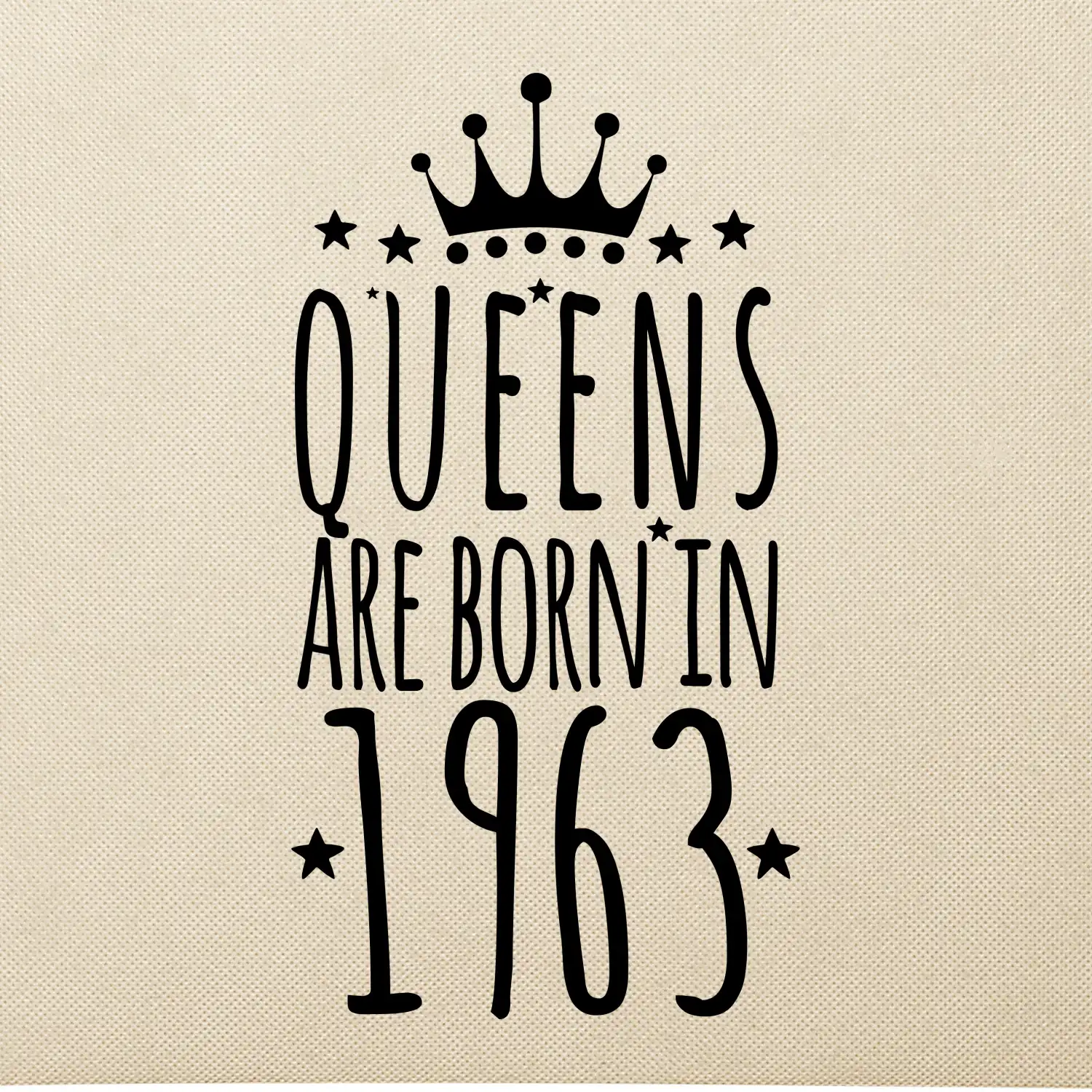 Queens are born in 1963