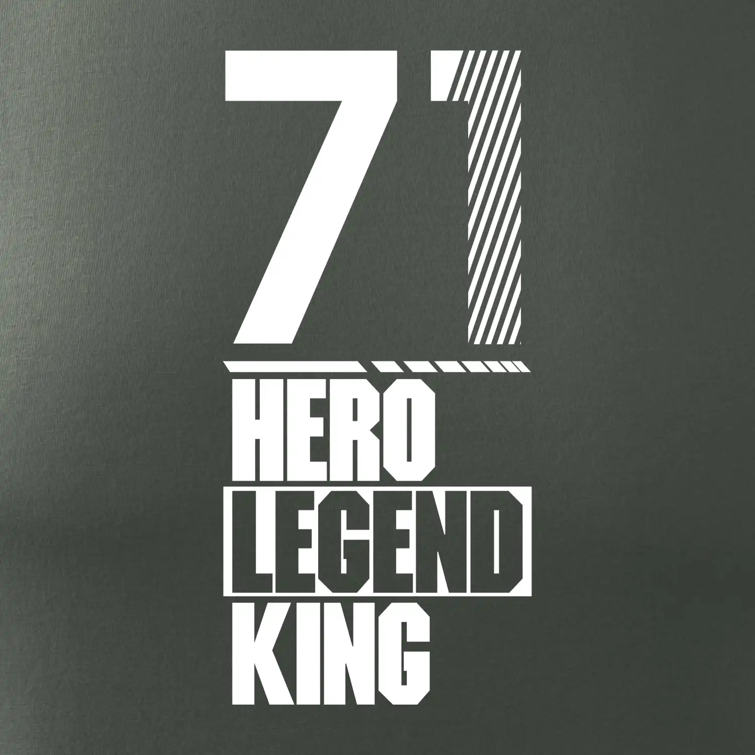 Hero, Legend, King 1971