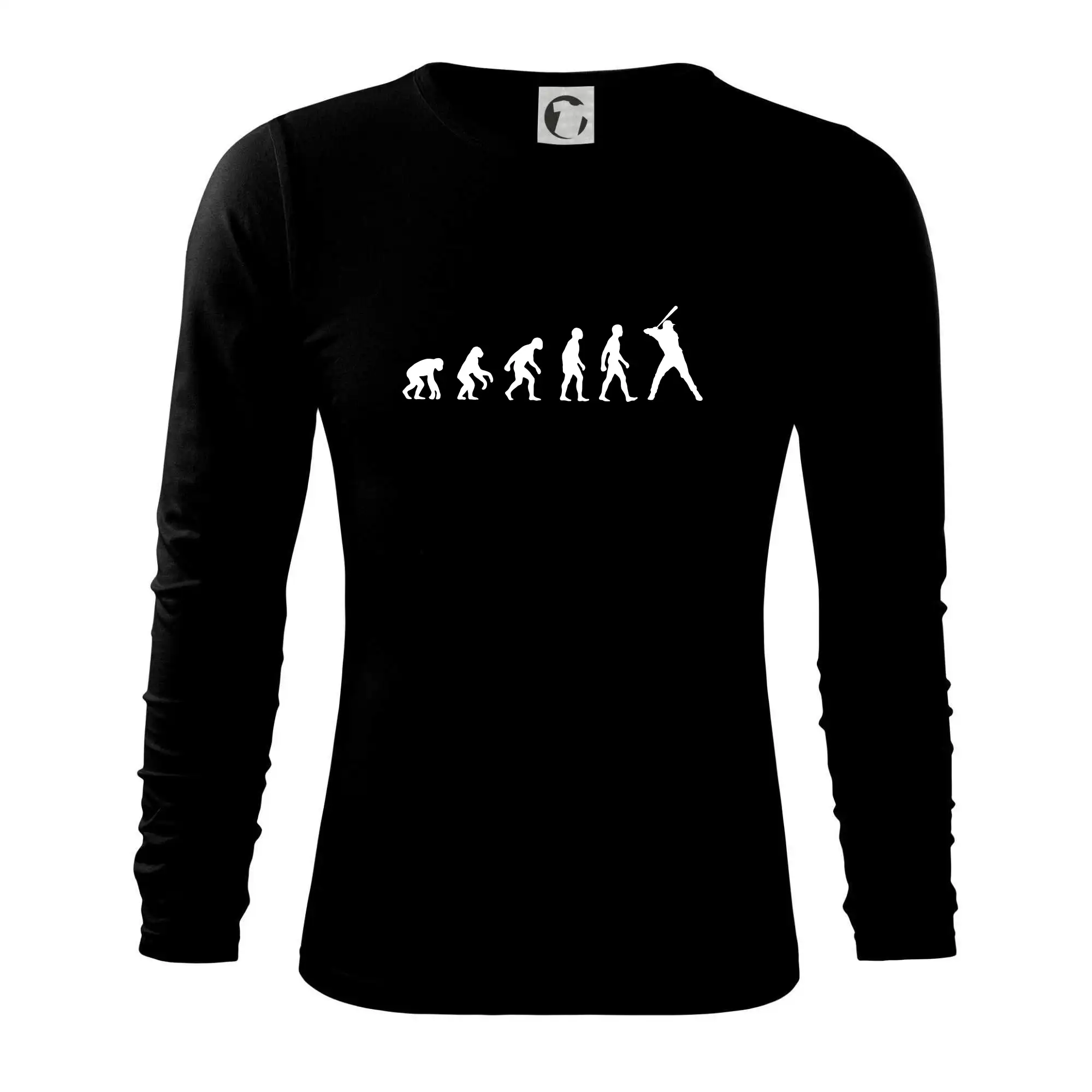 Evoluce baseball pálkař nápřah