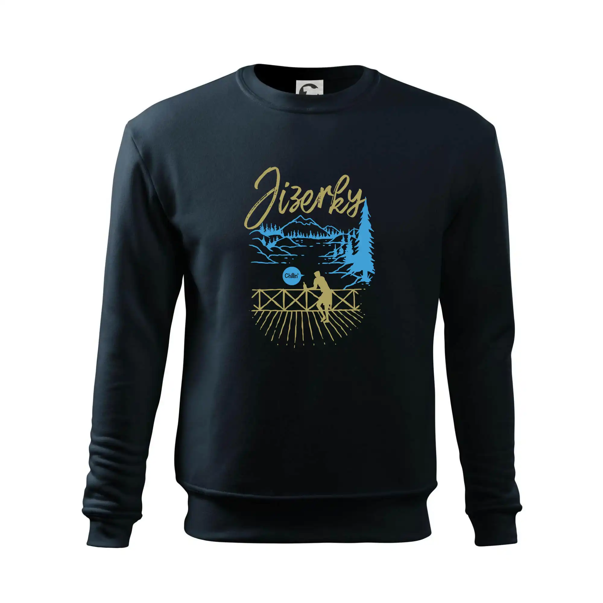 Jizerky - modrý les chill