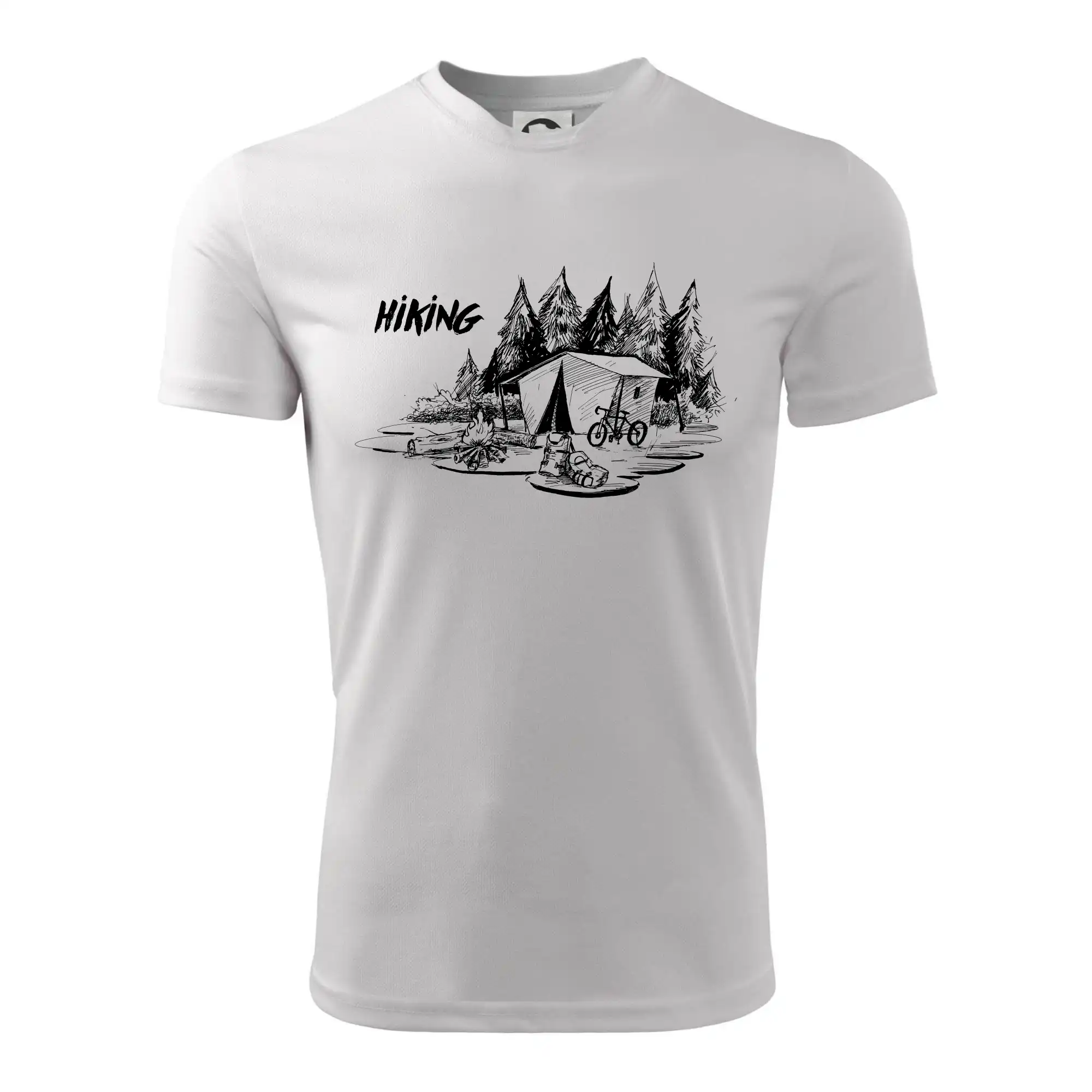 Hiking - obrázek kreslený