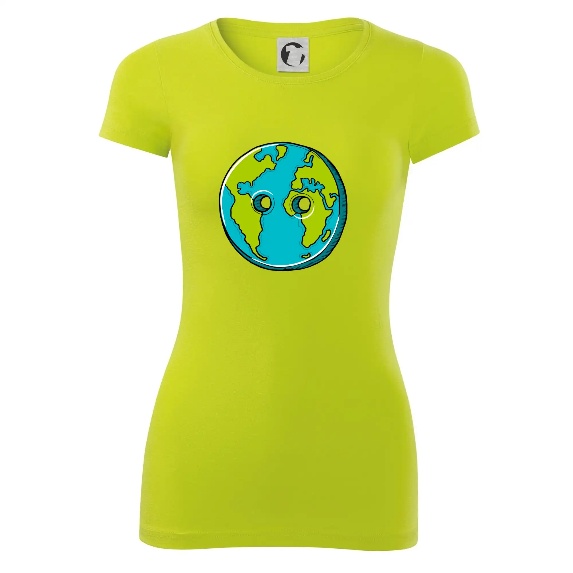 Planeta země knoflík (Pecka design)