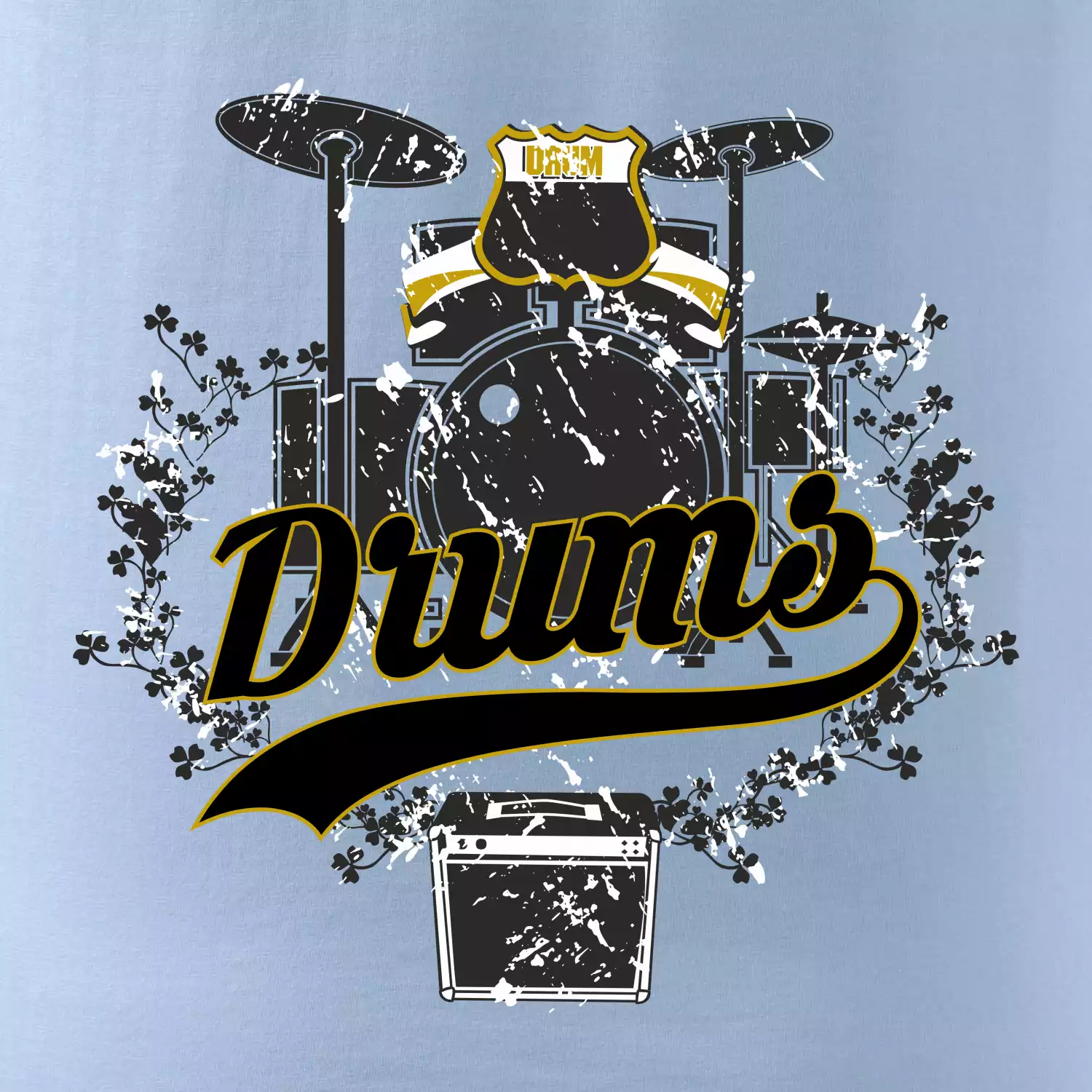 Drums - kreslené bubny