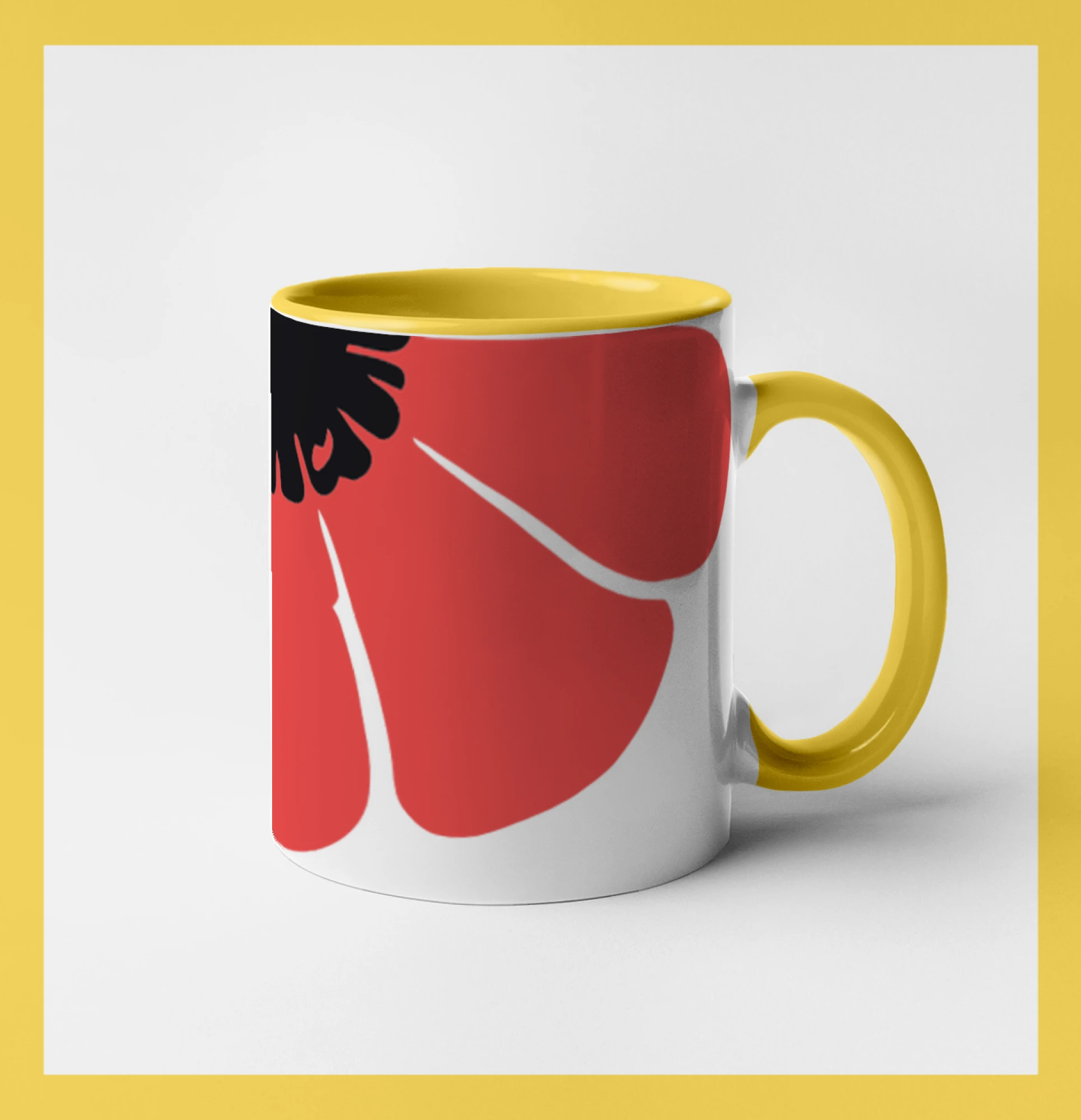 Vlčí mak ikonka na prsníku