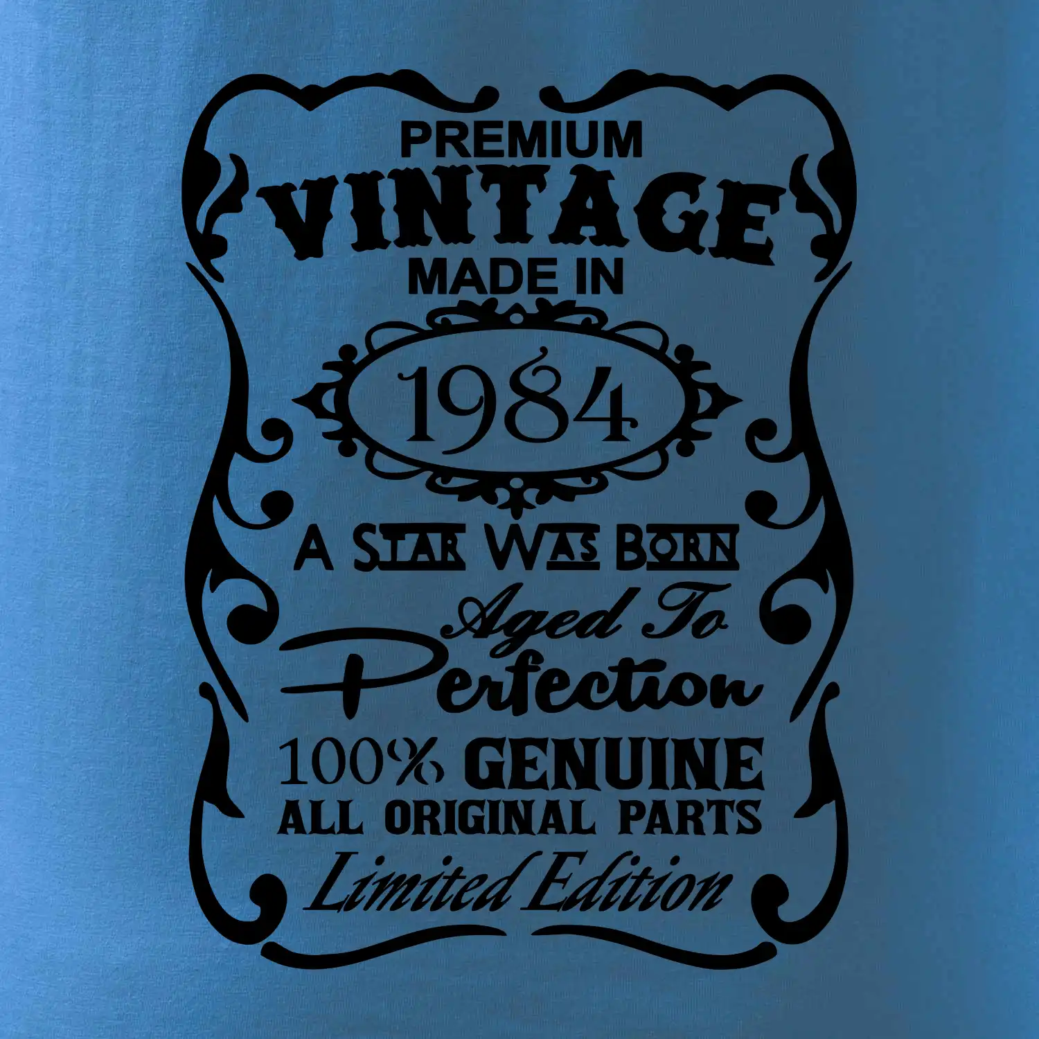 Vintage Etiketa - 1984