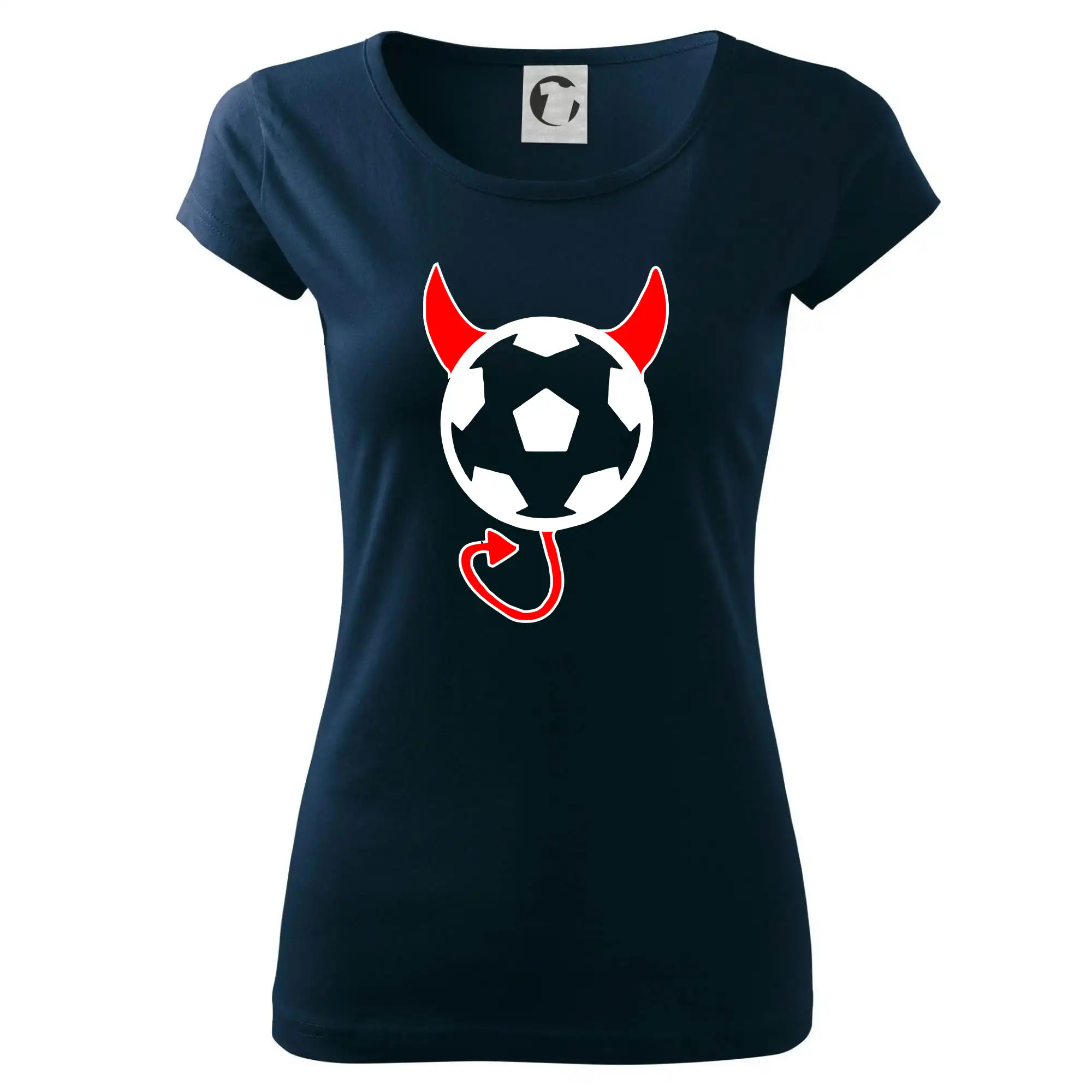 Tričká pre futbalistov - Futbal devil - Dámske tričko Pure