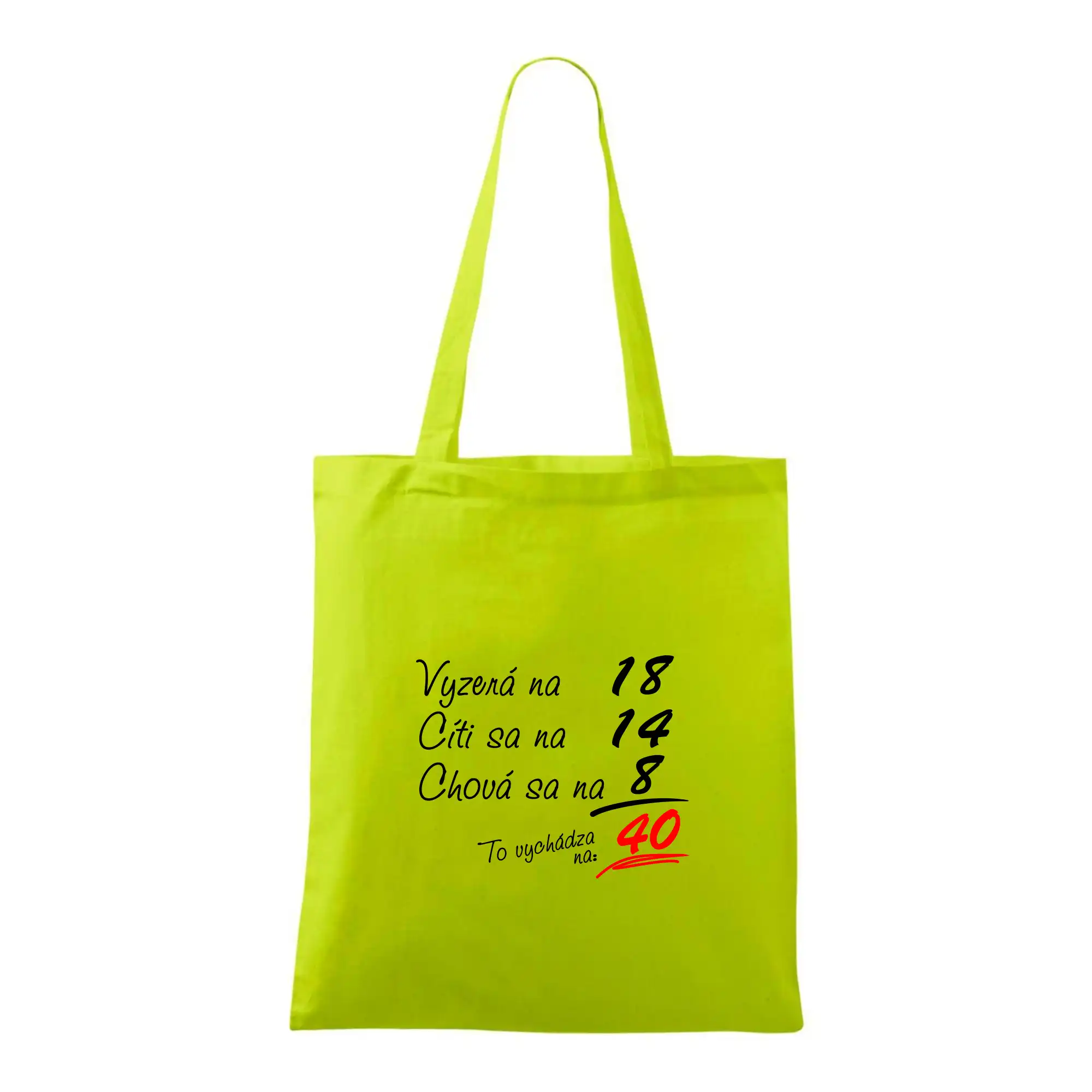 Vyzerá, cíti sa, chová sa - 40 rokov