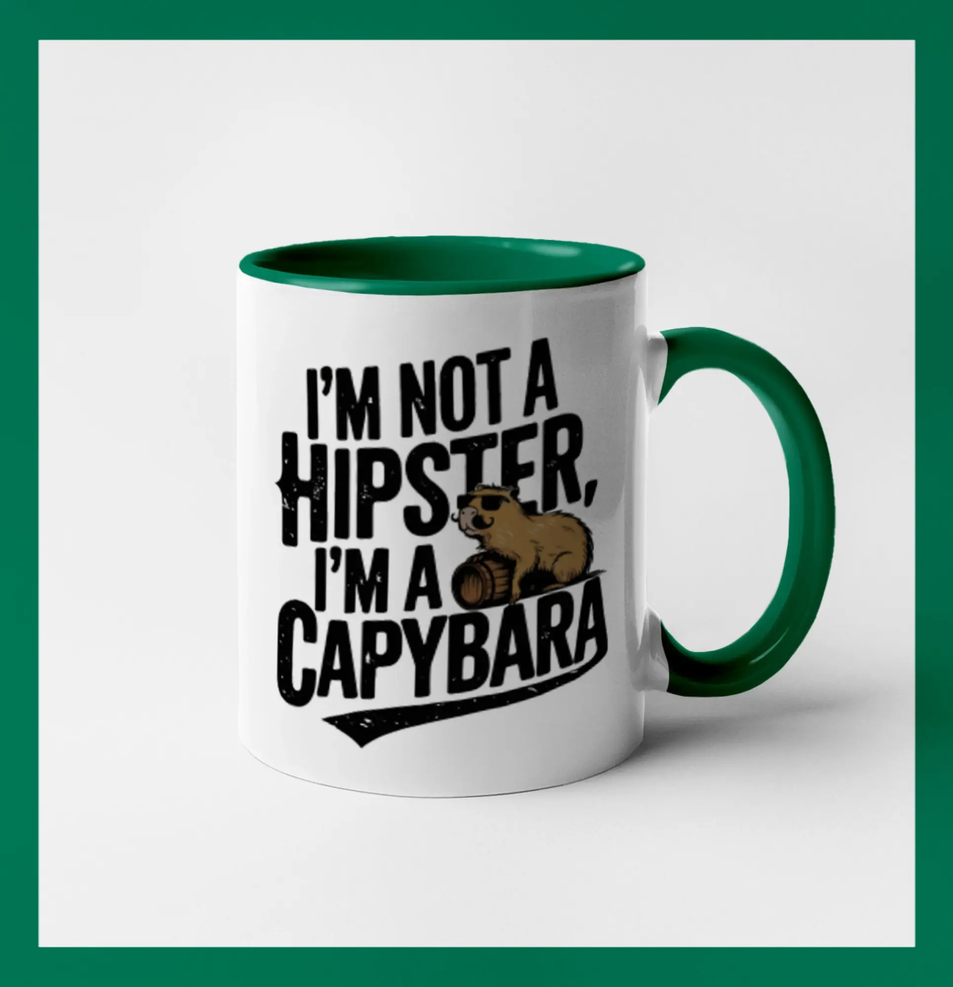I'm not a hipster, I'm a capybara