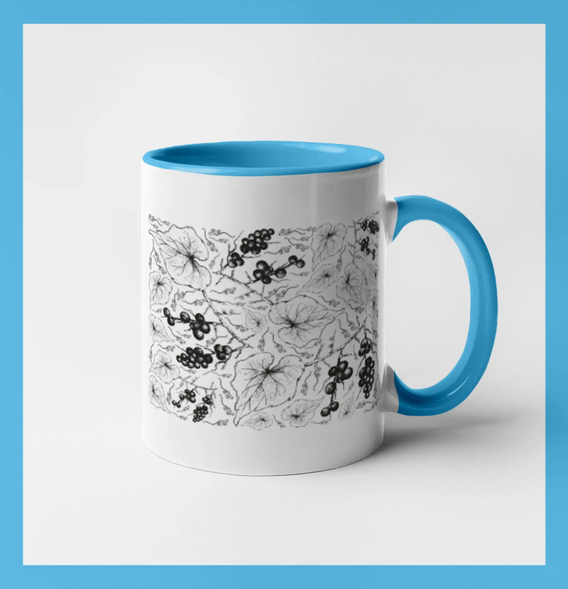 Listy viniča tapeta