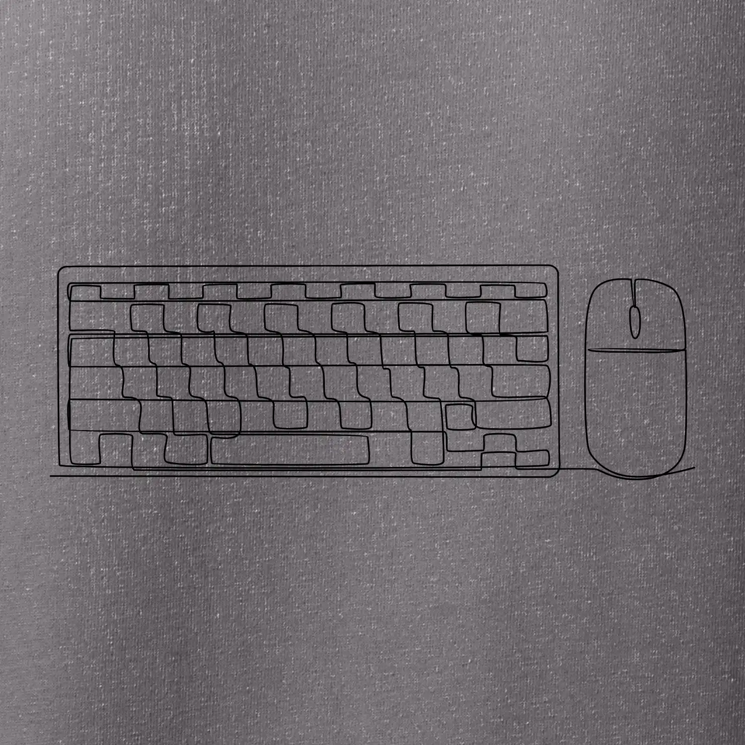 Klávesnice a myš jedním tahem