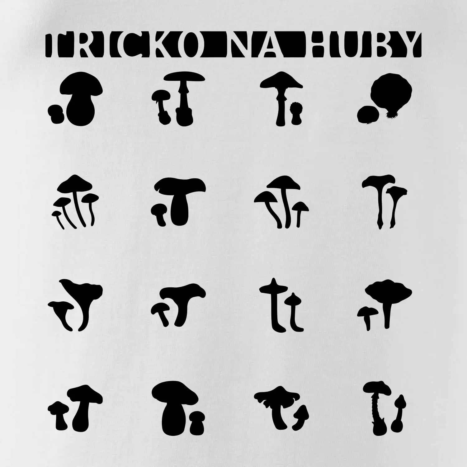 Tričko na huby SK