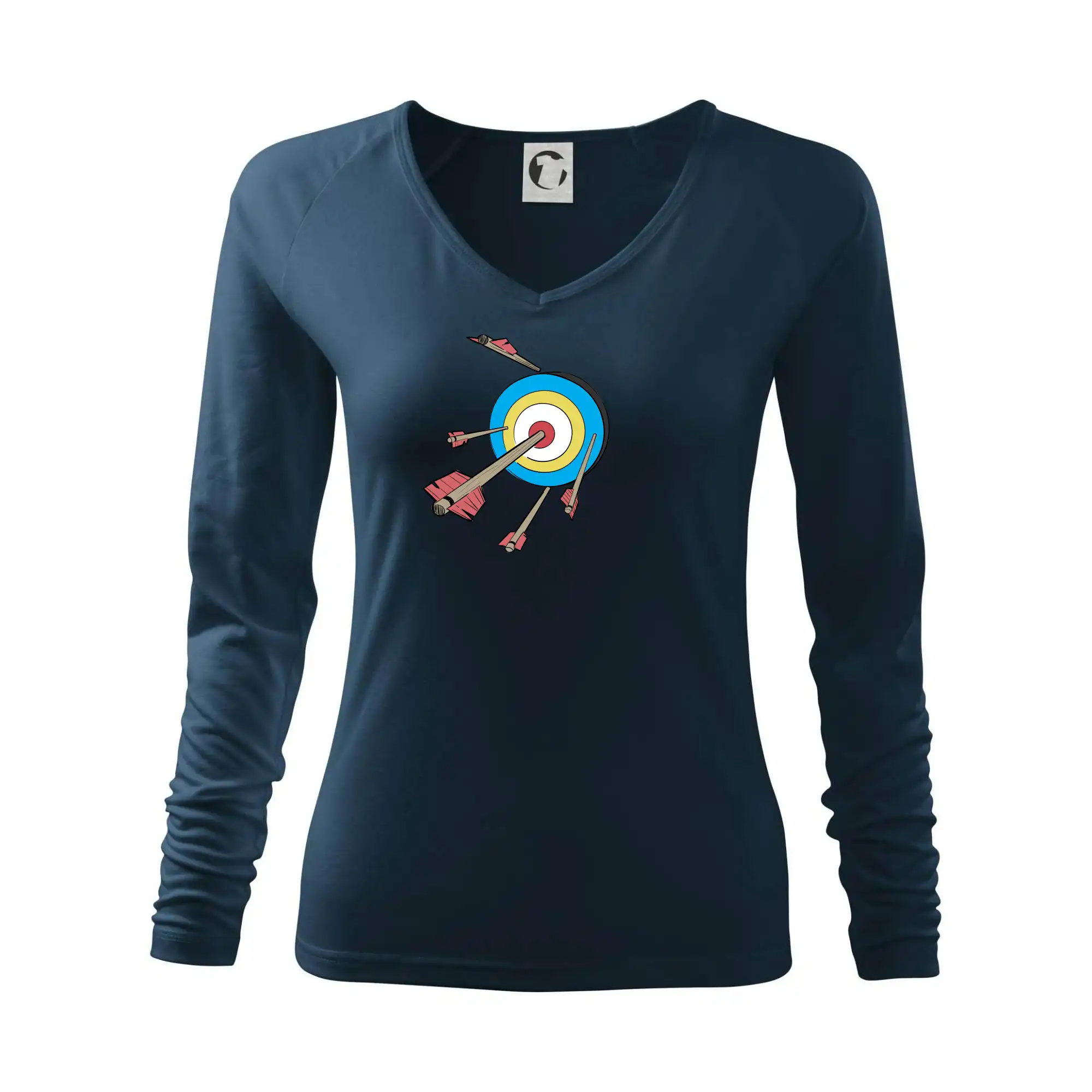 Šípy v barevném terči