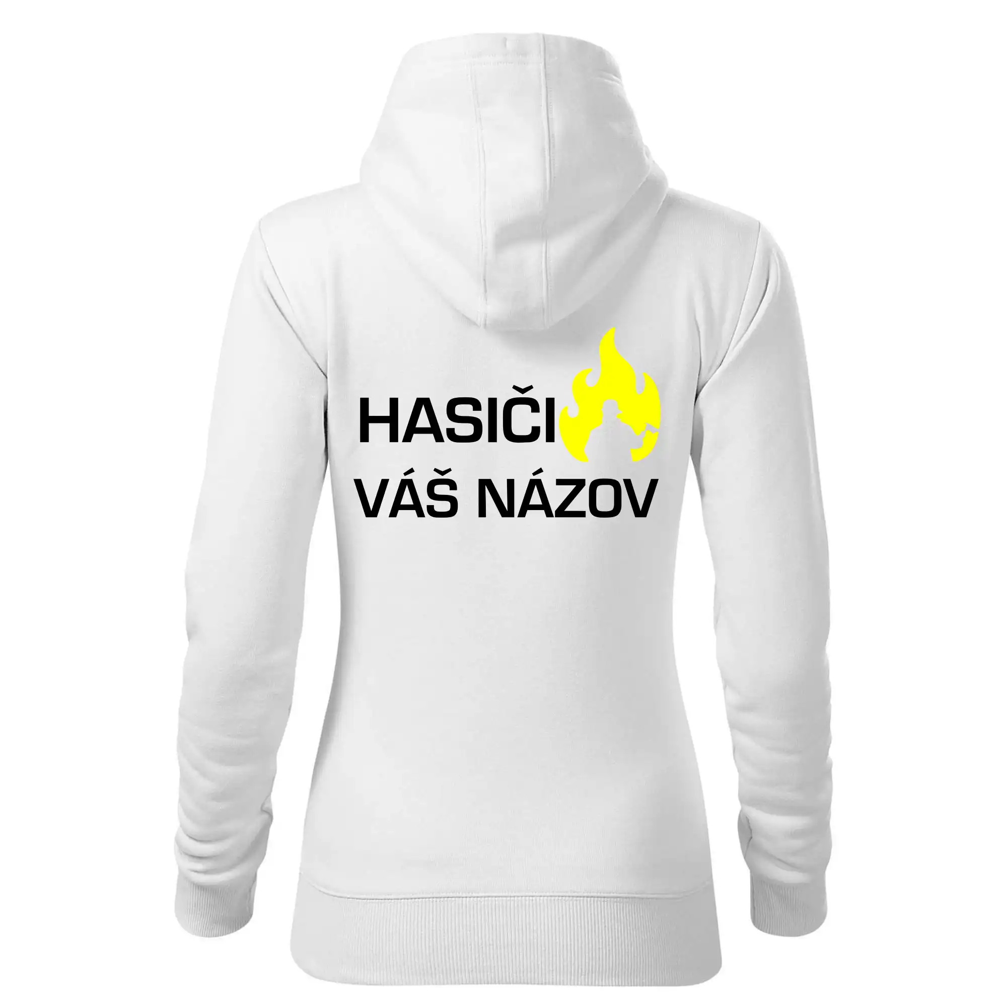 Hasiči - Váš názov - FLUO + Reflexná potlač