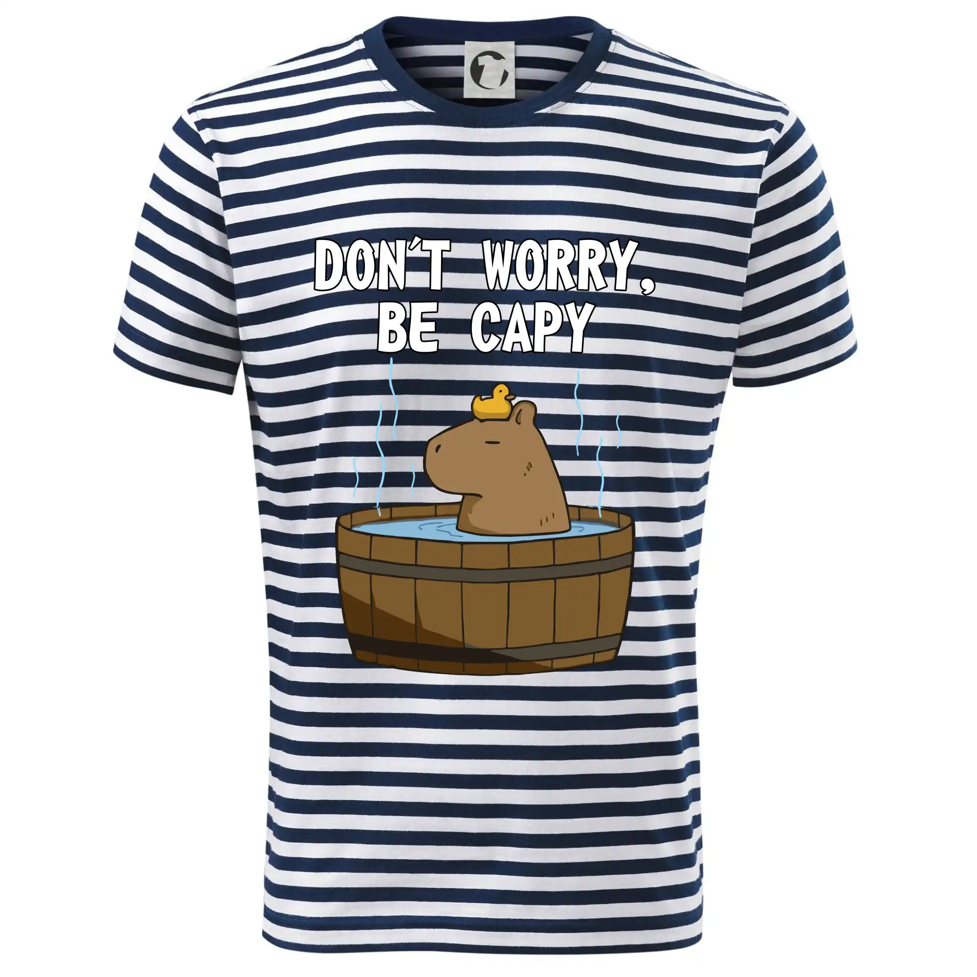 Tričká so zvieratami - Don't worry be capy - Dětské triko na vodu