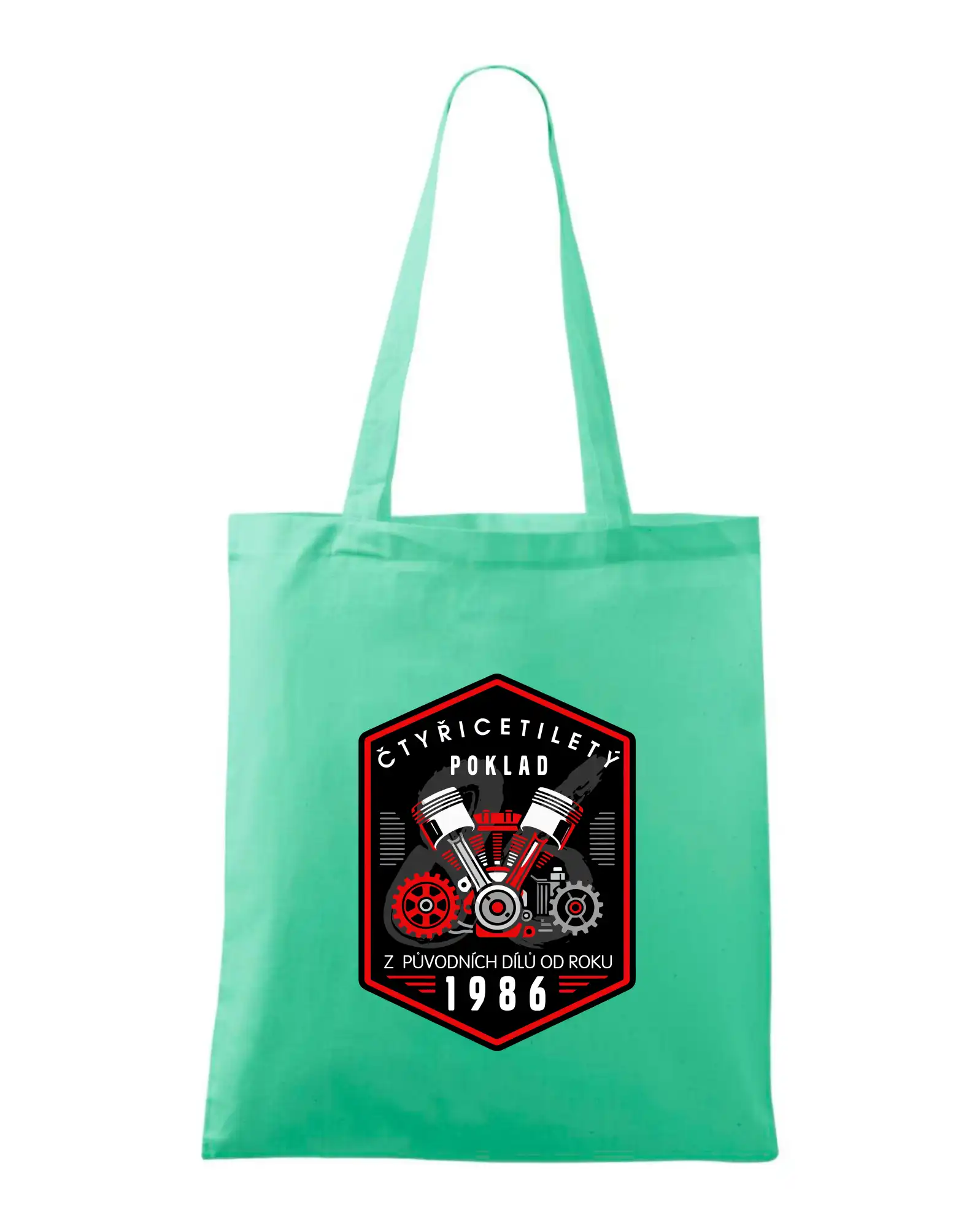 Trička s ročníkom 1986 - Čtyřicetiletý poklad z původních dílů 1986 - Taška bavlnená