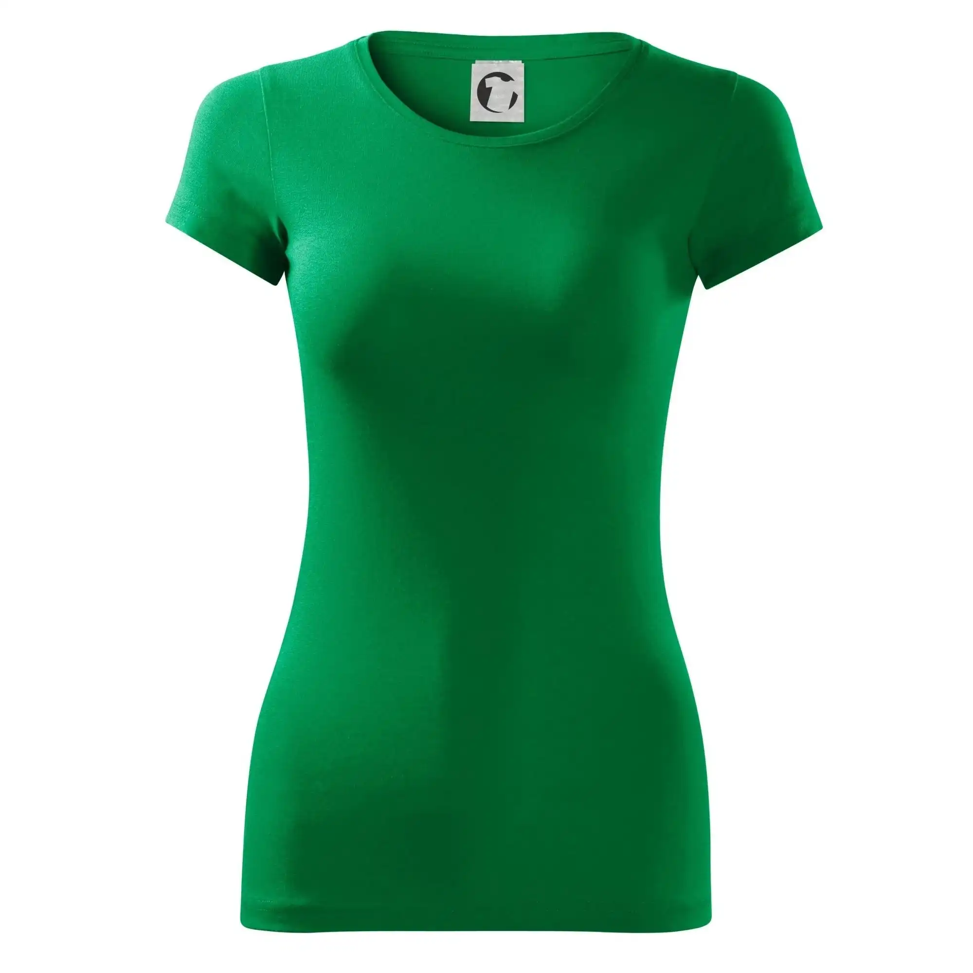 MyShirt tričká - Zelené tričko - Dámske tričko Glance - Priliehavejší strih