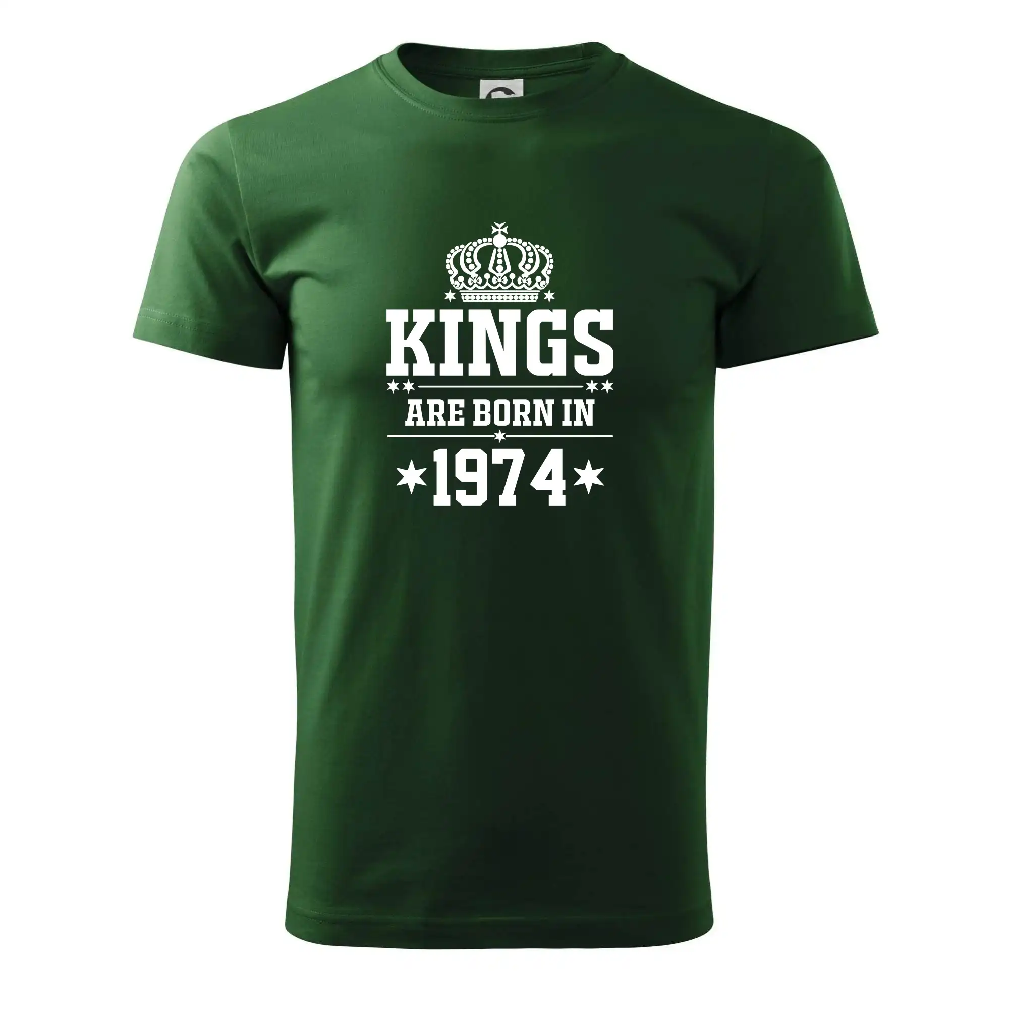 Trička s ročníkom 1973 - Kings are born in 1973 - Pánske tričko nižšej gramáže