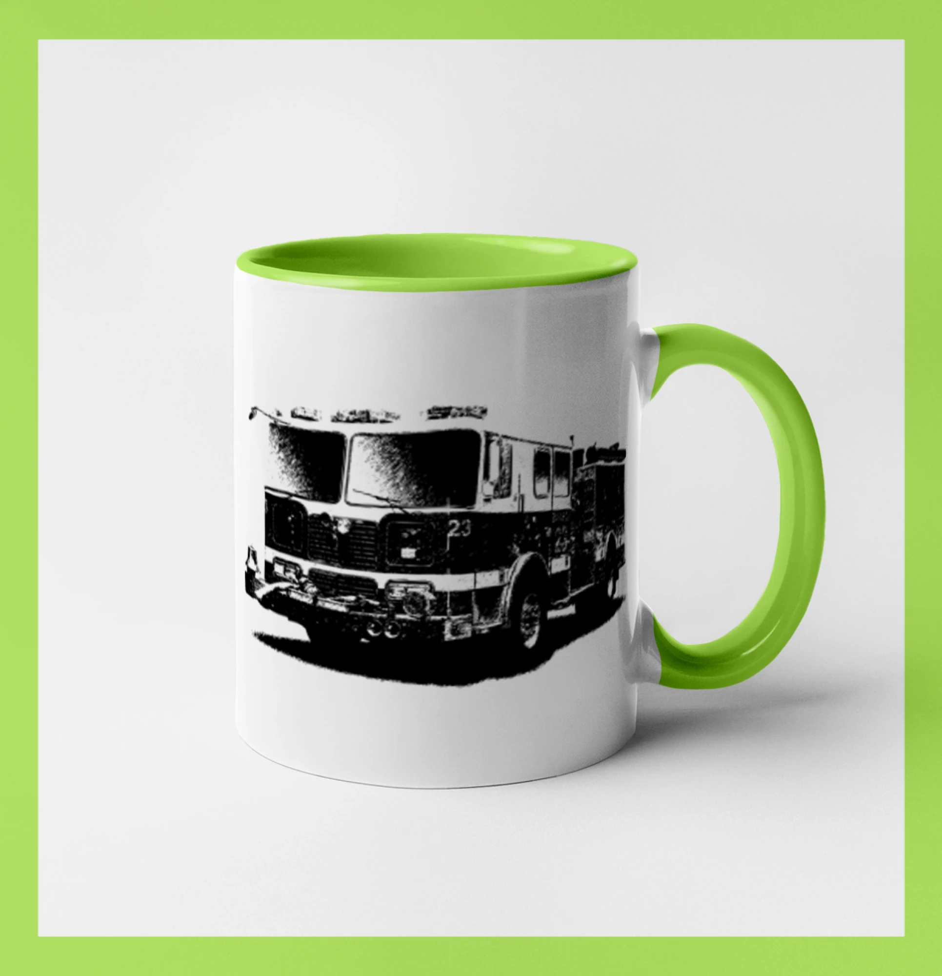 Hasičské auto americké