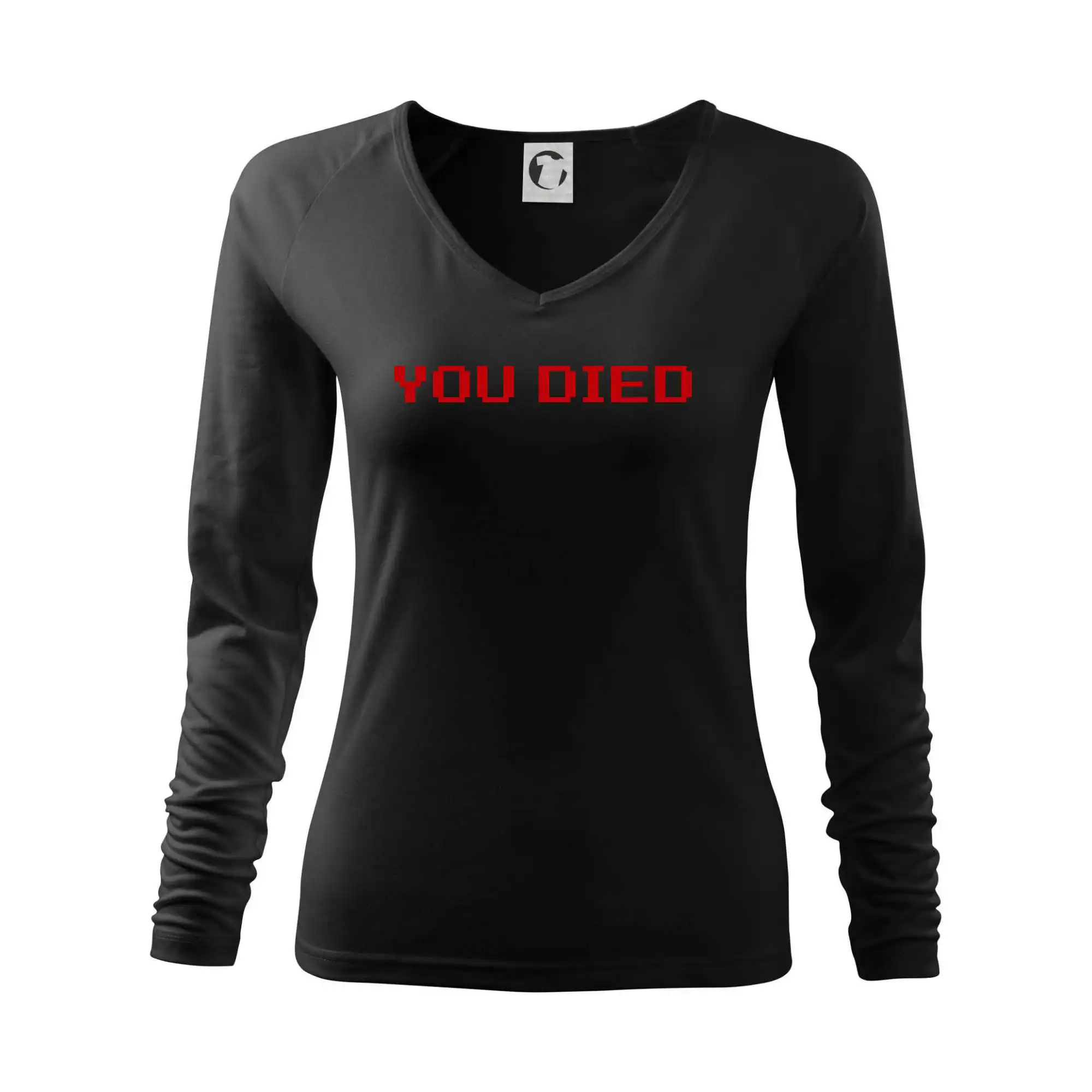 Tričká pre ajťákov - You Died - Tričko dámske Elegance