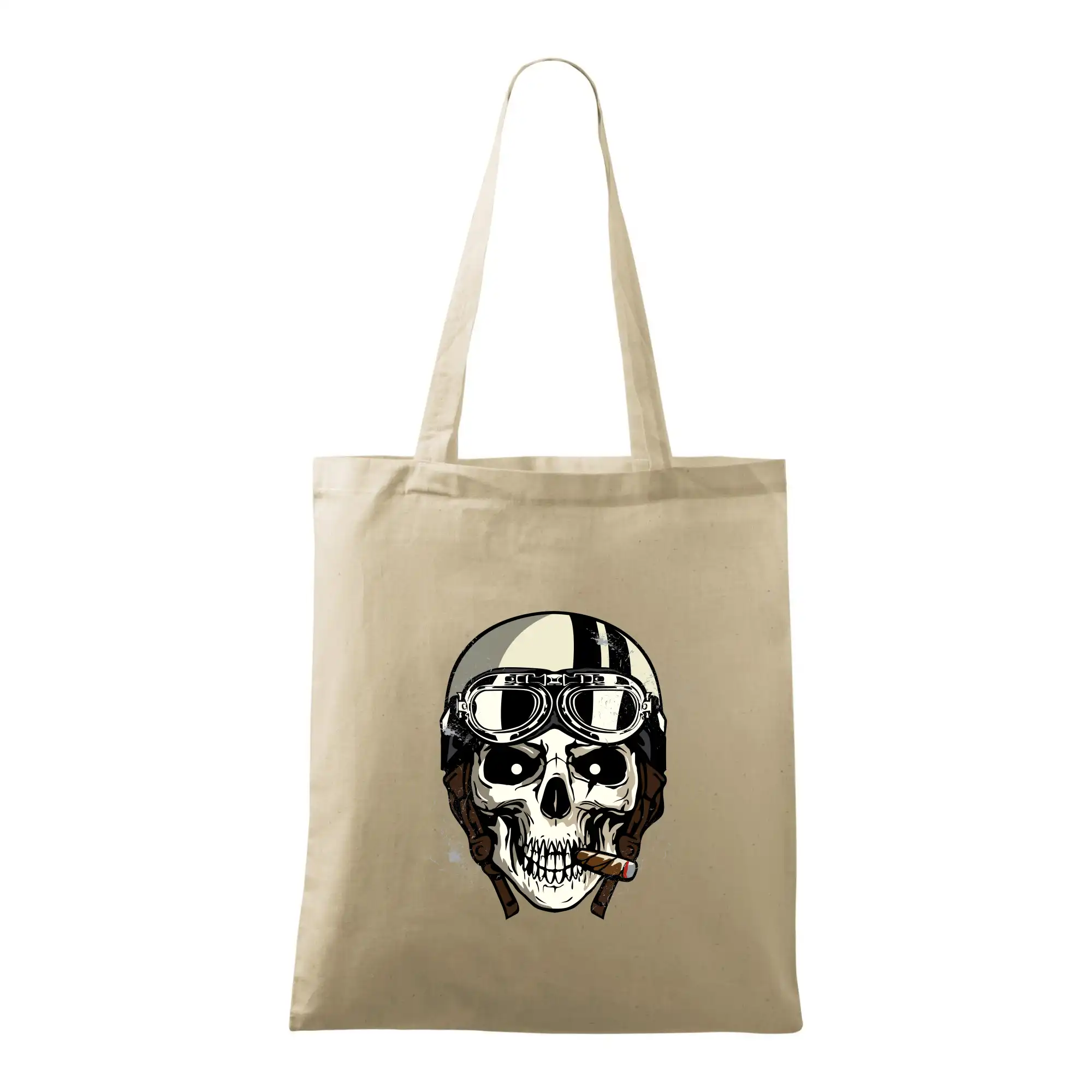 Motorkárska helma a cigara