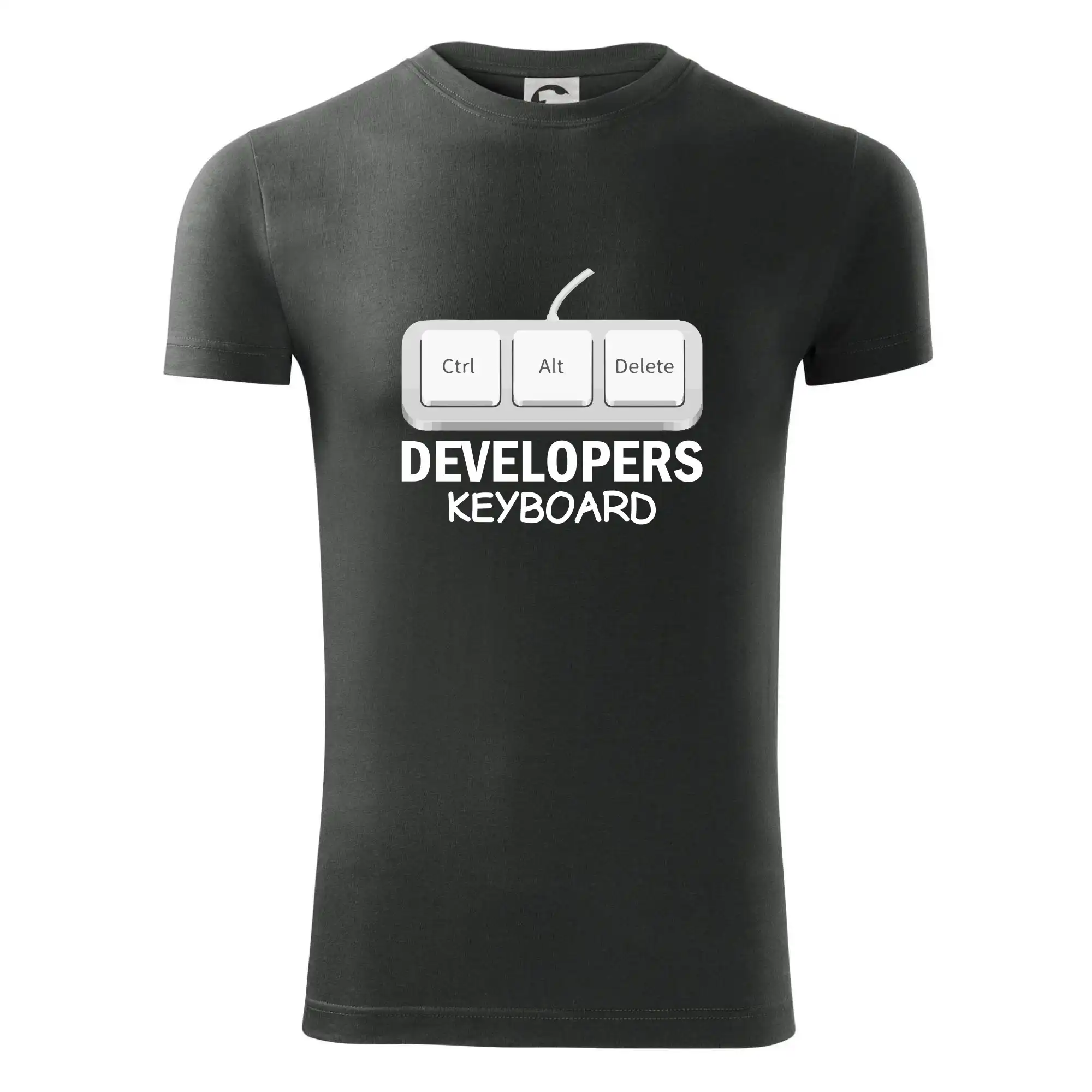 Tričká pre ajťákov - Developers keyboard - Viper FIT - Pánske zúžené tričko