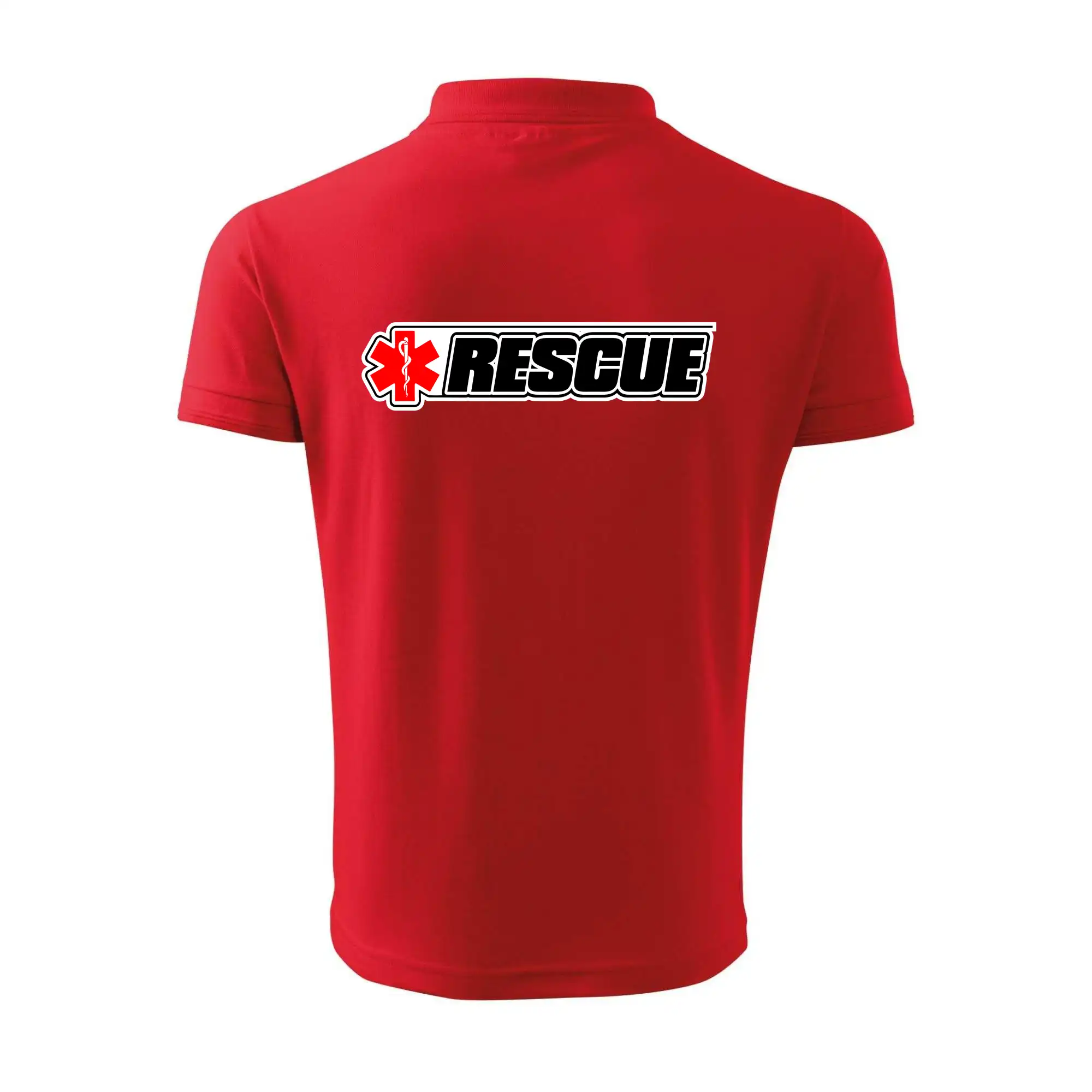 Tričká a mikiny pre záchranárov a lekárov - Kvalitné oblečenie pre zdravotníkov - Záchranár rescue kríž červený - Polokošeľa pánska Pique Polo 203