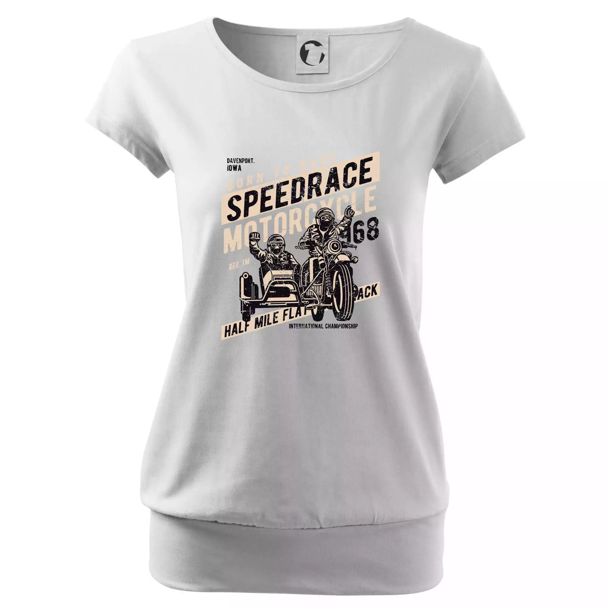 Speedrace motrcycle half mile