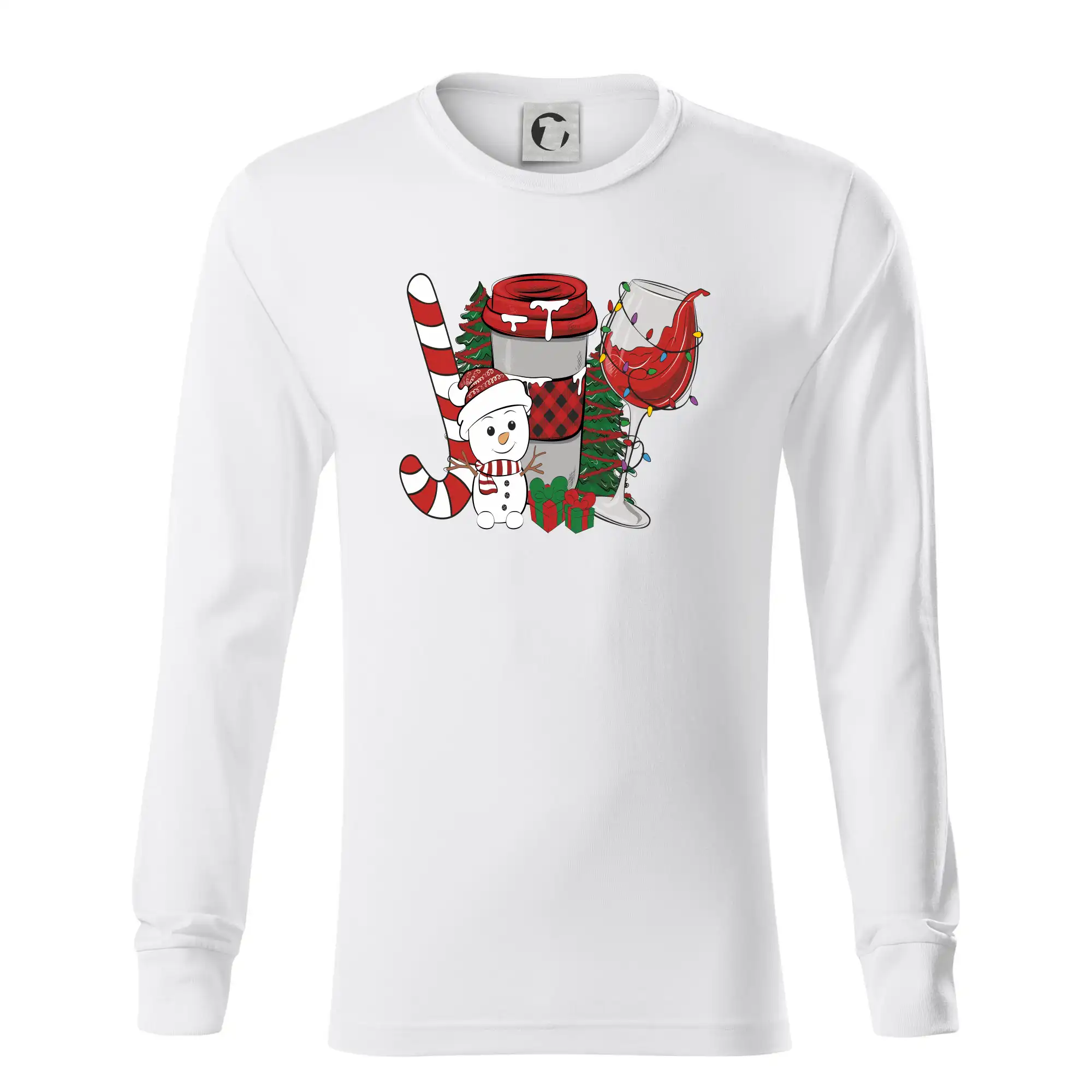 Vánoce, víno a sněhulák