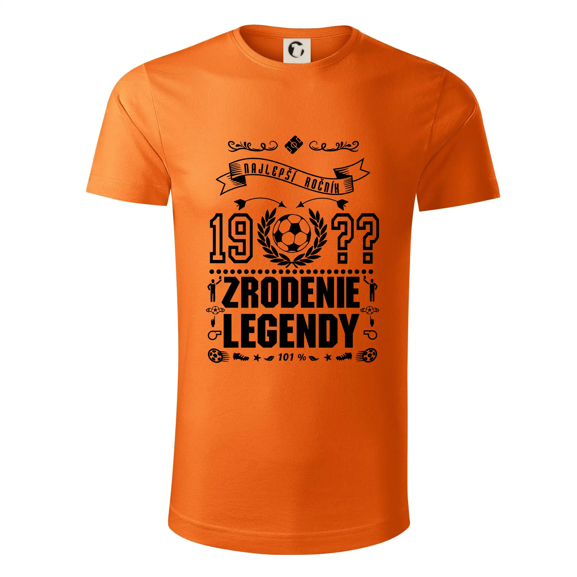 Tričká pre futbalistov - Zrodenie Legendy - pre futbalistov - Tričko z organickej bavlny