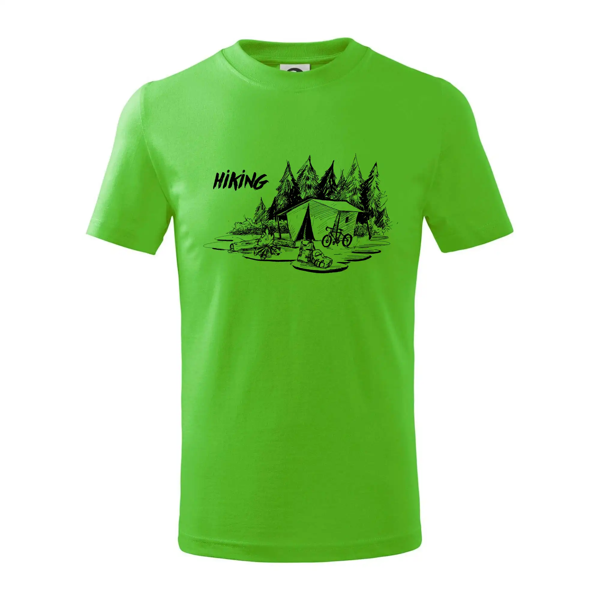 Trička pre cestovateľov - Hiking - obrázok kreslený - Tričko detské bavlnené