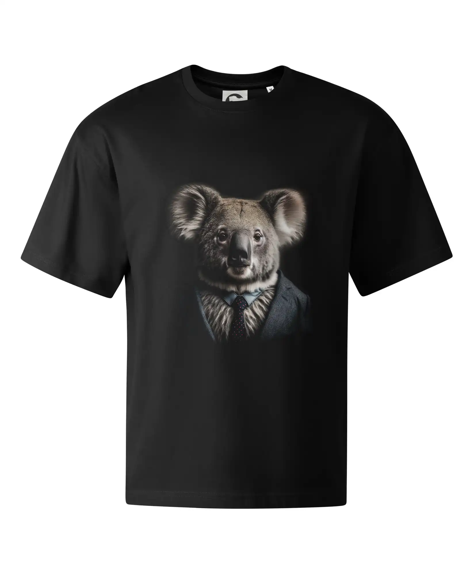 Tričká so zvieratami - Koala v obleku - Stage unisex - OVERSIZE