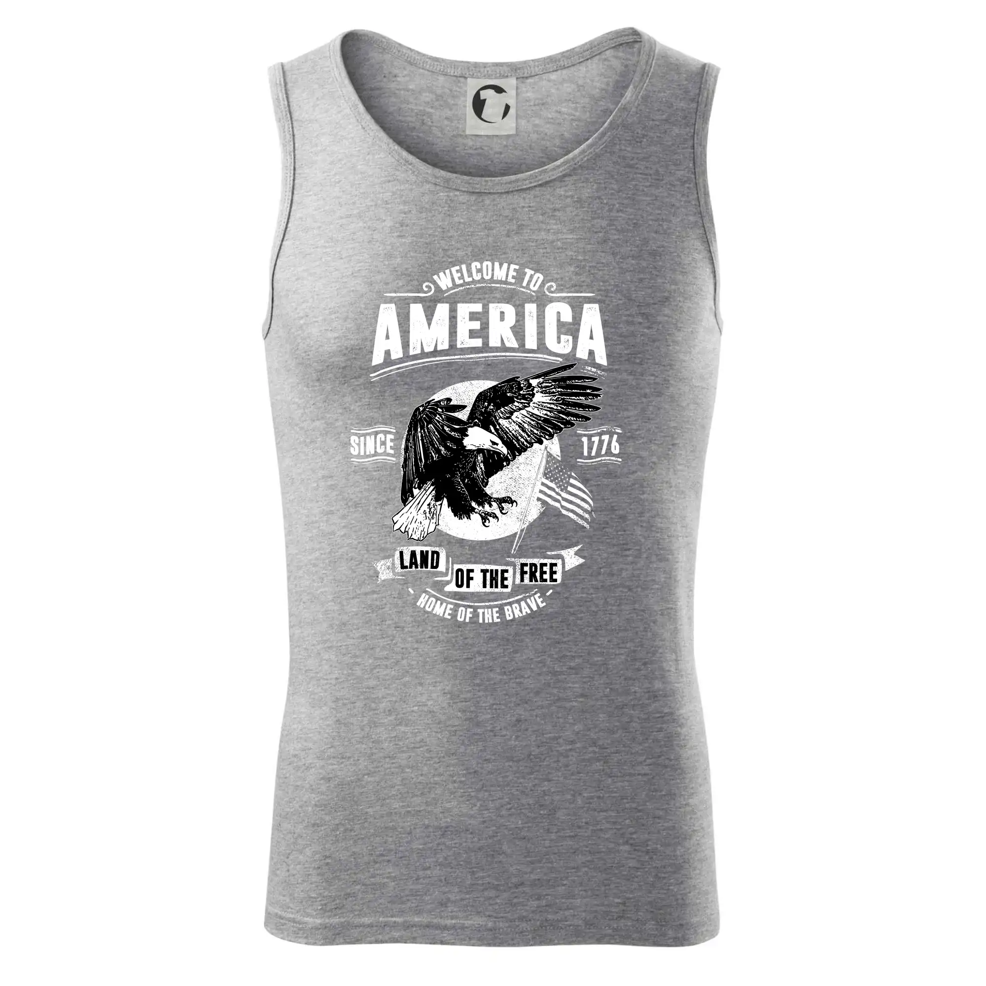 Tričká USA - Welcome To America - Tielko pánske Core