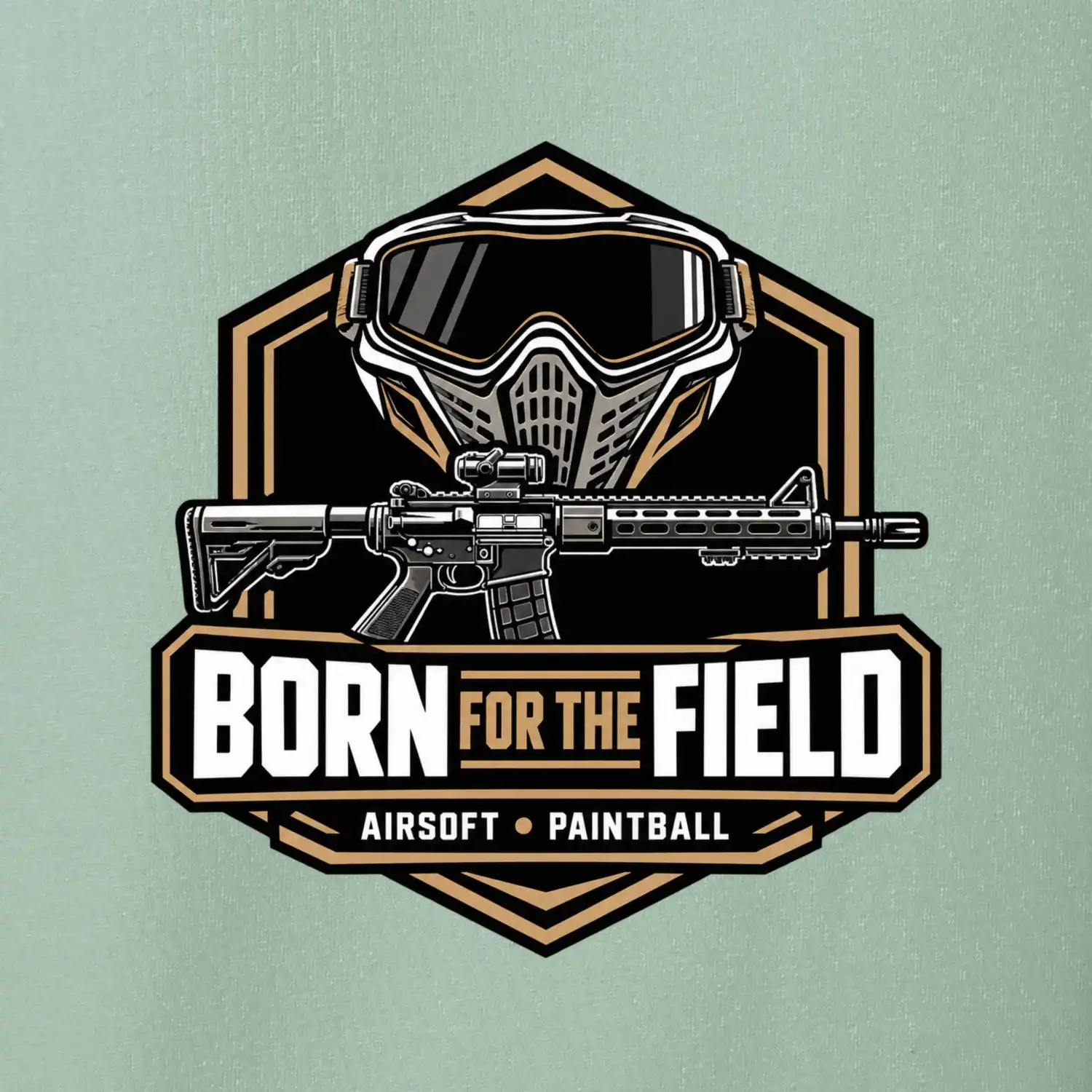 Zrozen pro hřiště born for the field airsoft