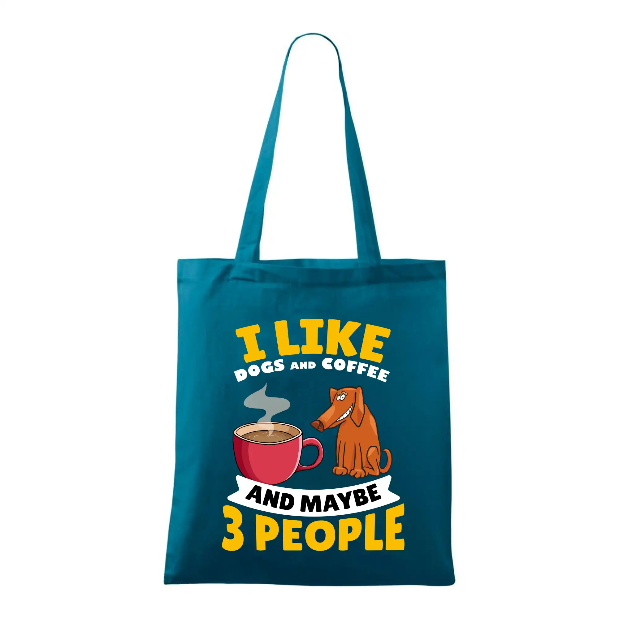 I like dogs and coffee and maybe 3 people