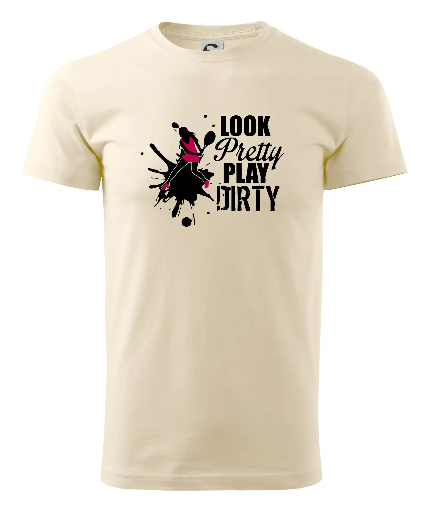 Tričká na tenis - Look pretty play - Pánske tričko nižšej gramáže