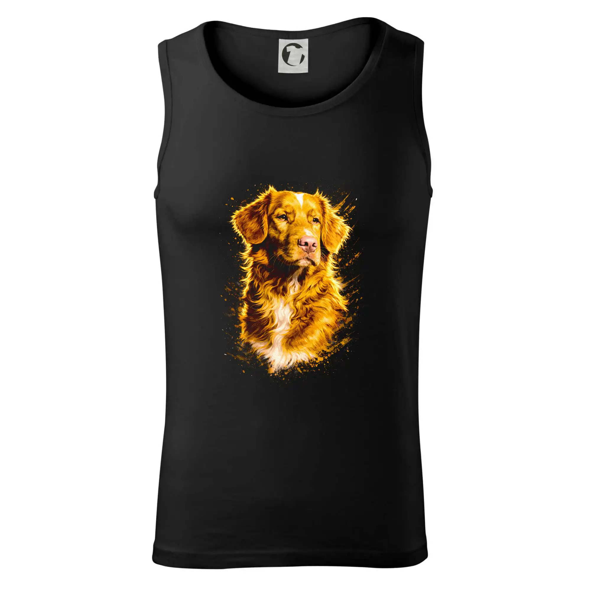 Ostatné psie plemená - Obrázok poltón Kanadský retriever (Nova Scotia Duck Tolling Retriever) - Tielko pánske Core