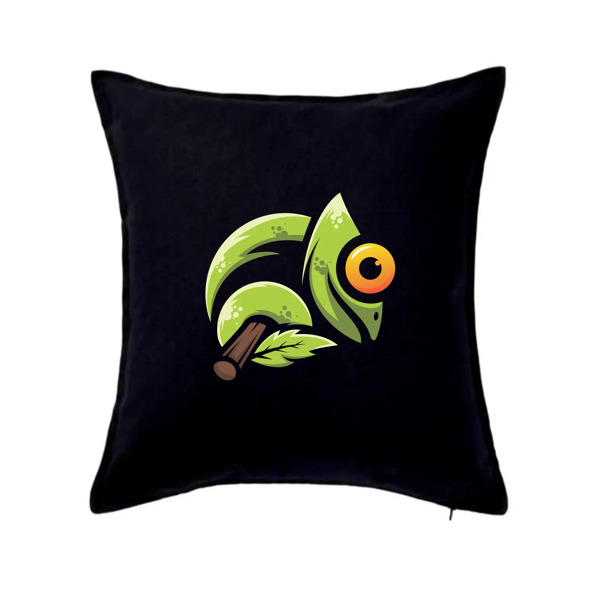 Tričká so zvieratami - Chameleón - Vankúš 50x50