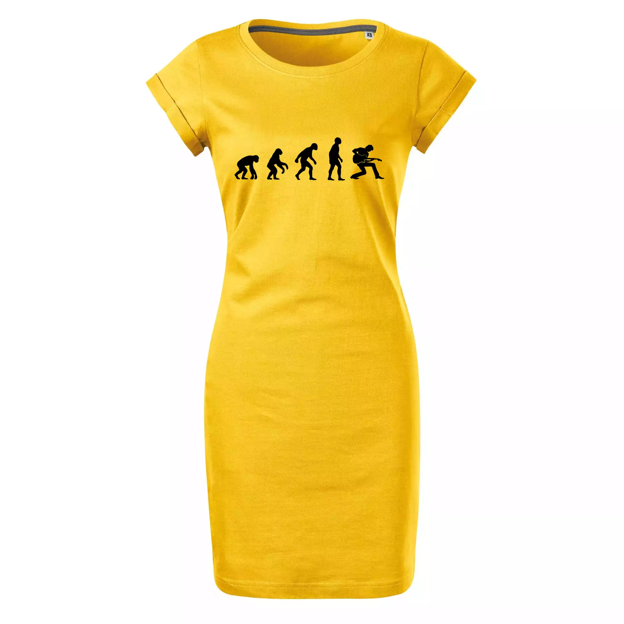 Evoluce kytarista - klečící