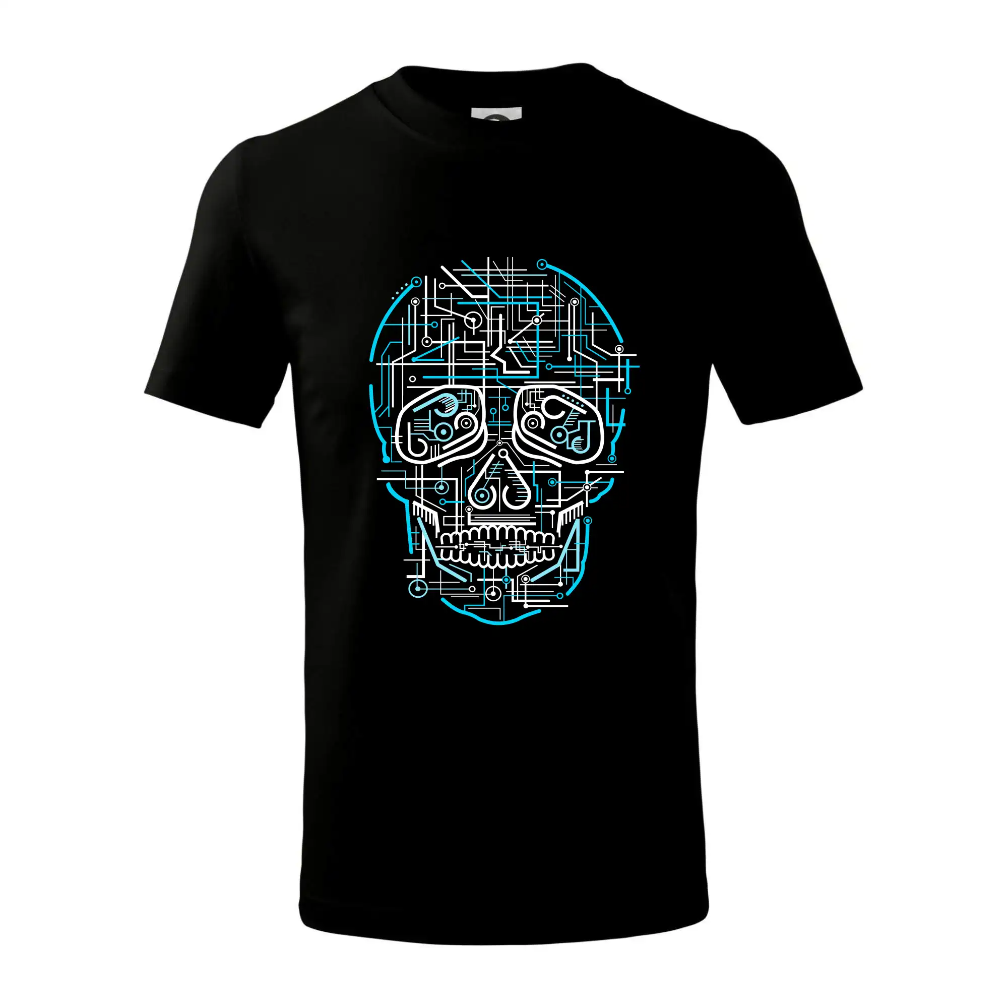 Grafické tričká - Electric Skull - Tričko detské bavlnené