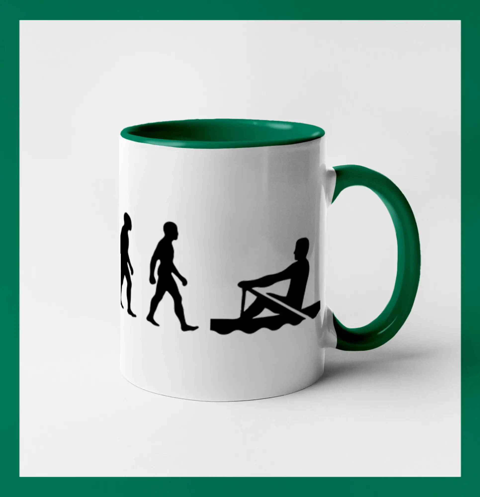 Evolúcia veslovanie 1 človek