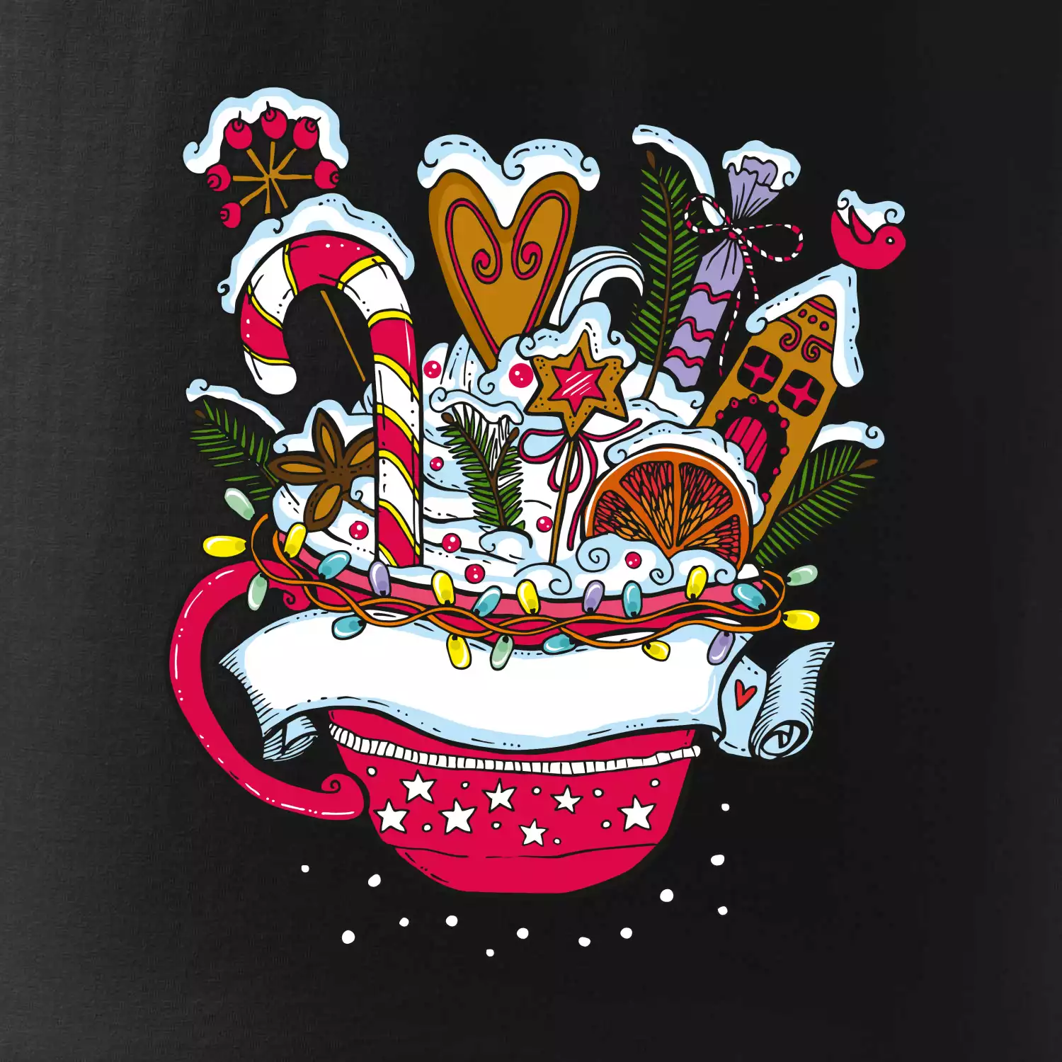 Vianočný Punč - hrnček (Pecka design)