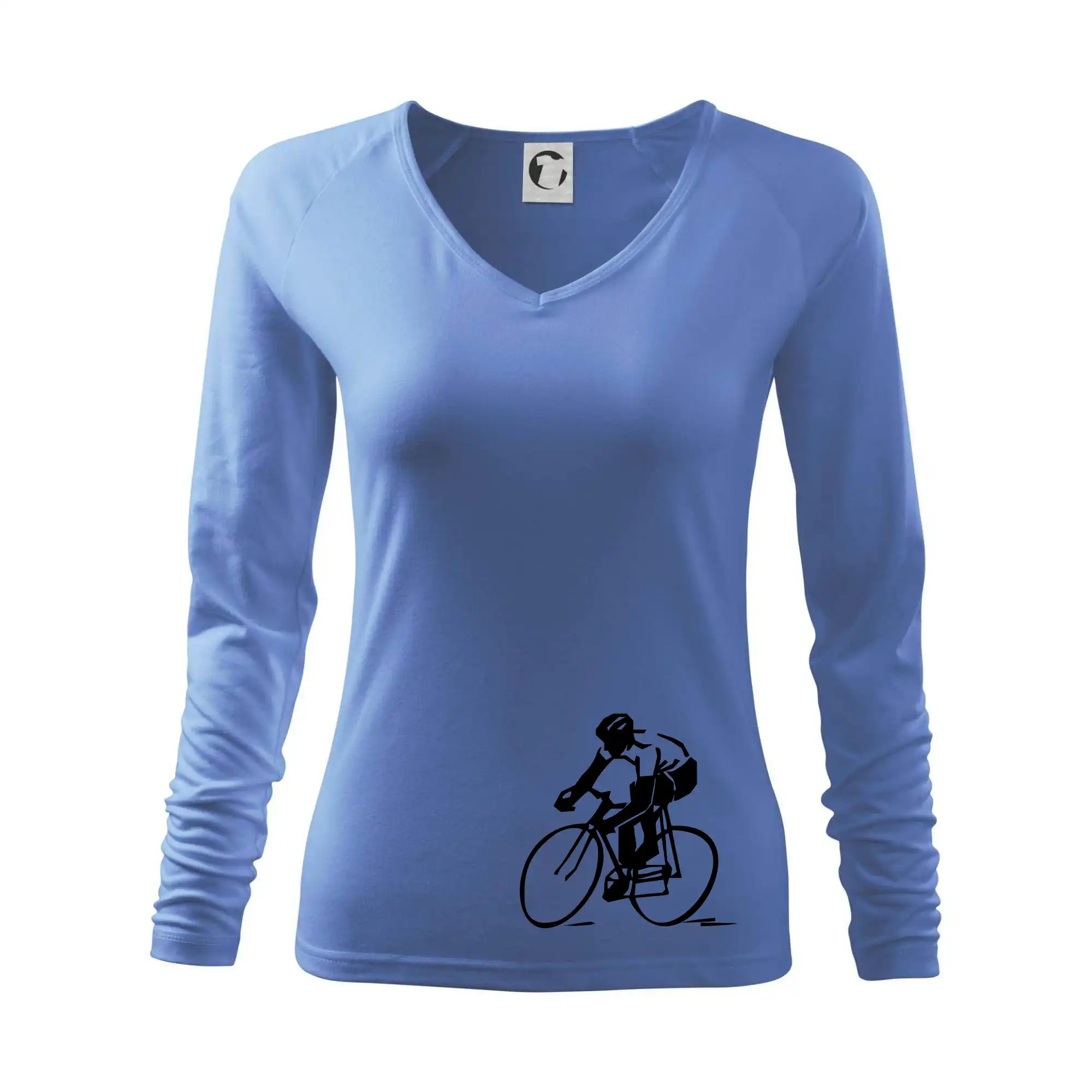 Tričko ako darček pre cyklistu - Cestný cyklista - Tričko dámske Elegance