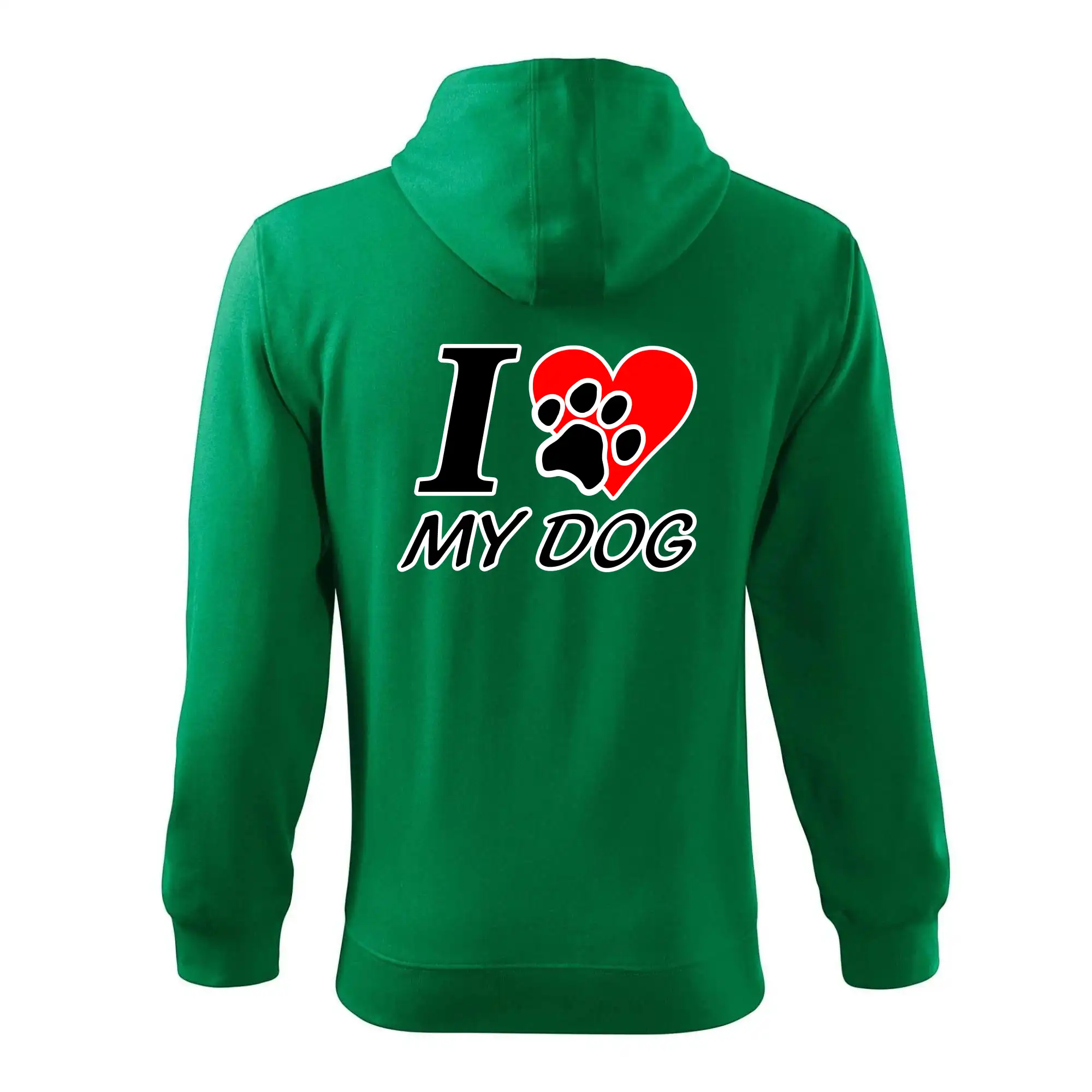 I love my dog - nápis