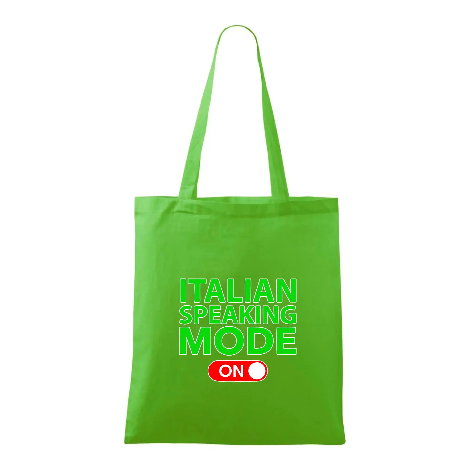 Tričká Taliansko - Italian speaking mode - ON - Taška bavlnená