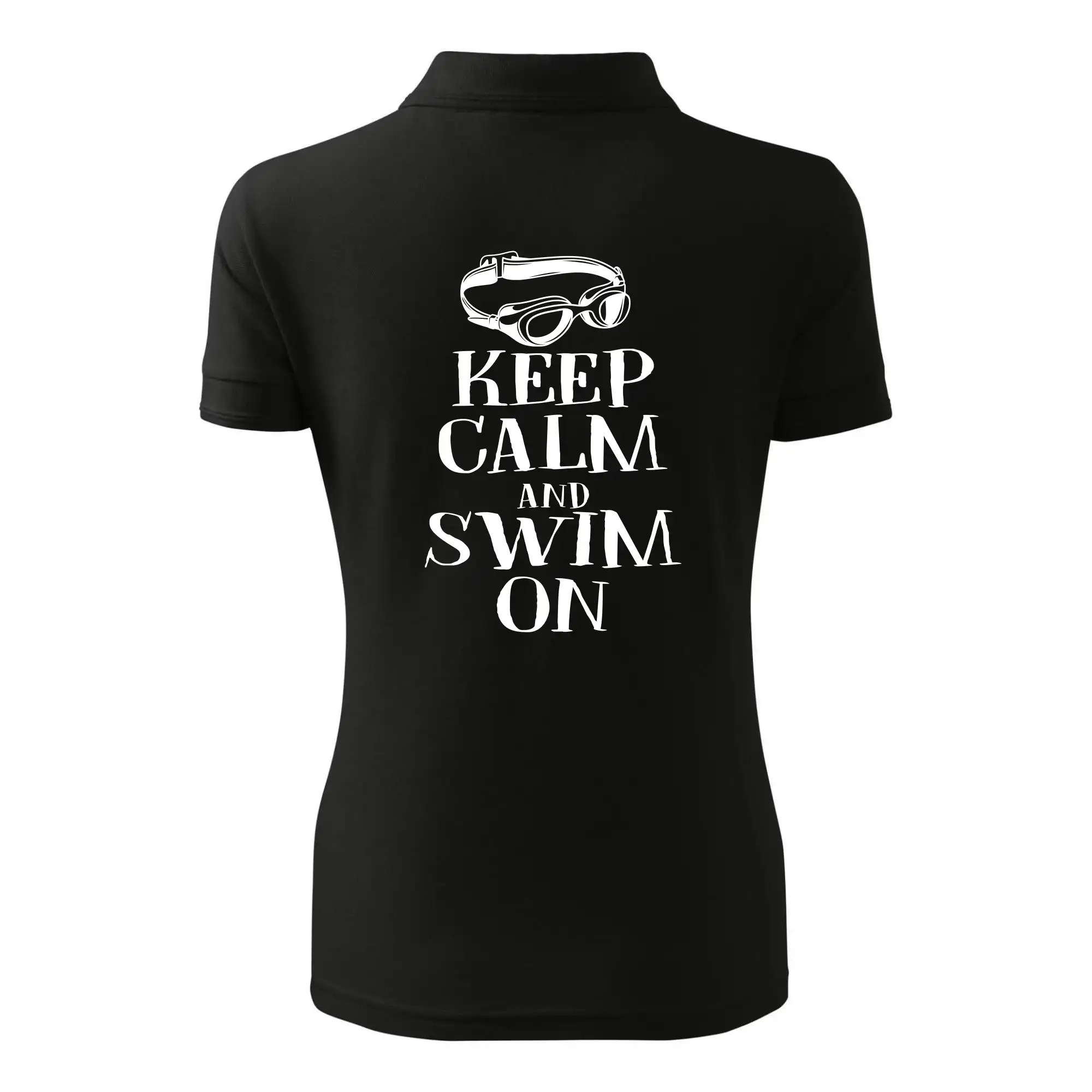 Keep calm and swim on