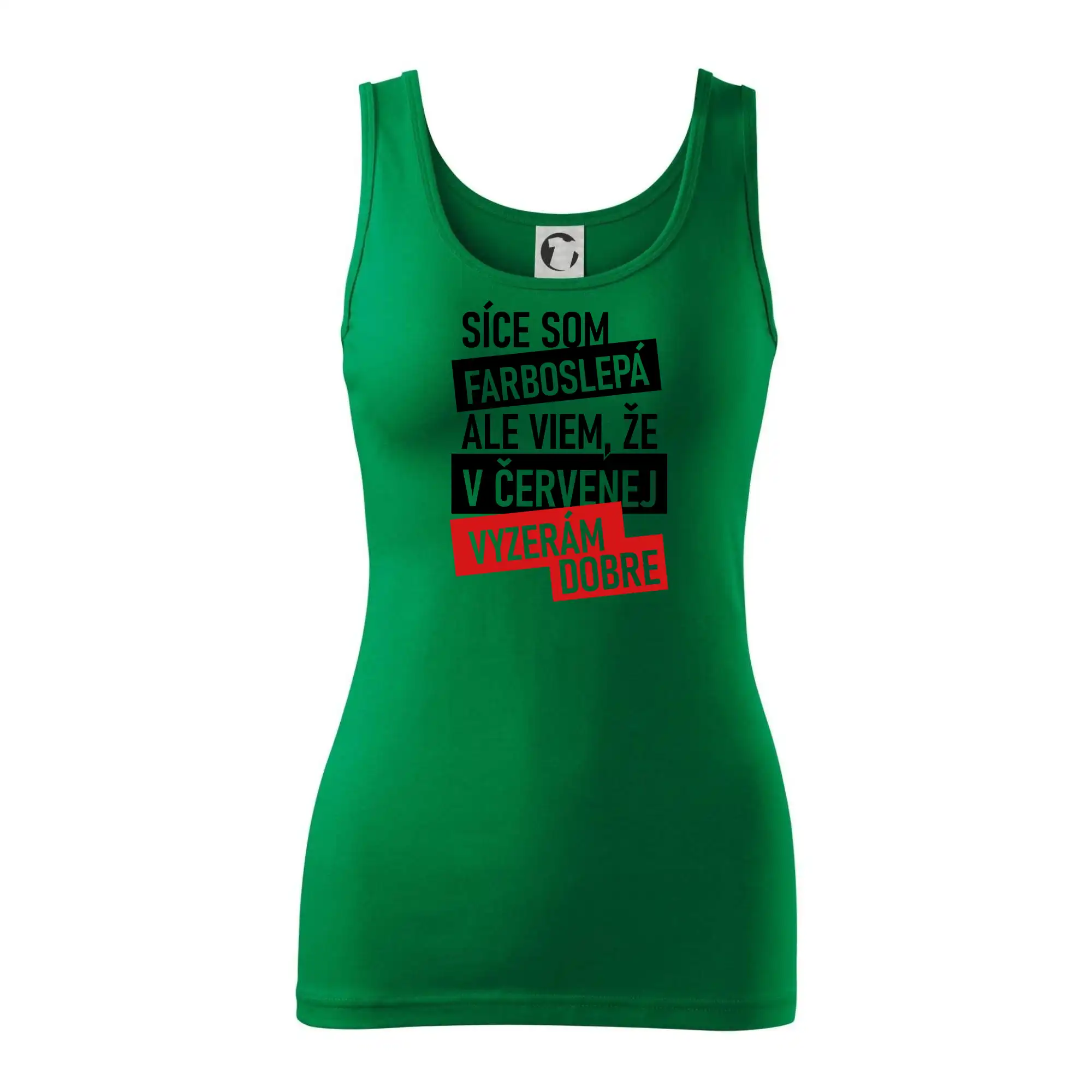 Síce som farboslepá, ale viem, že v červenej vyzerám dobre SK
