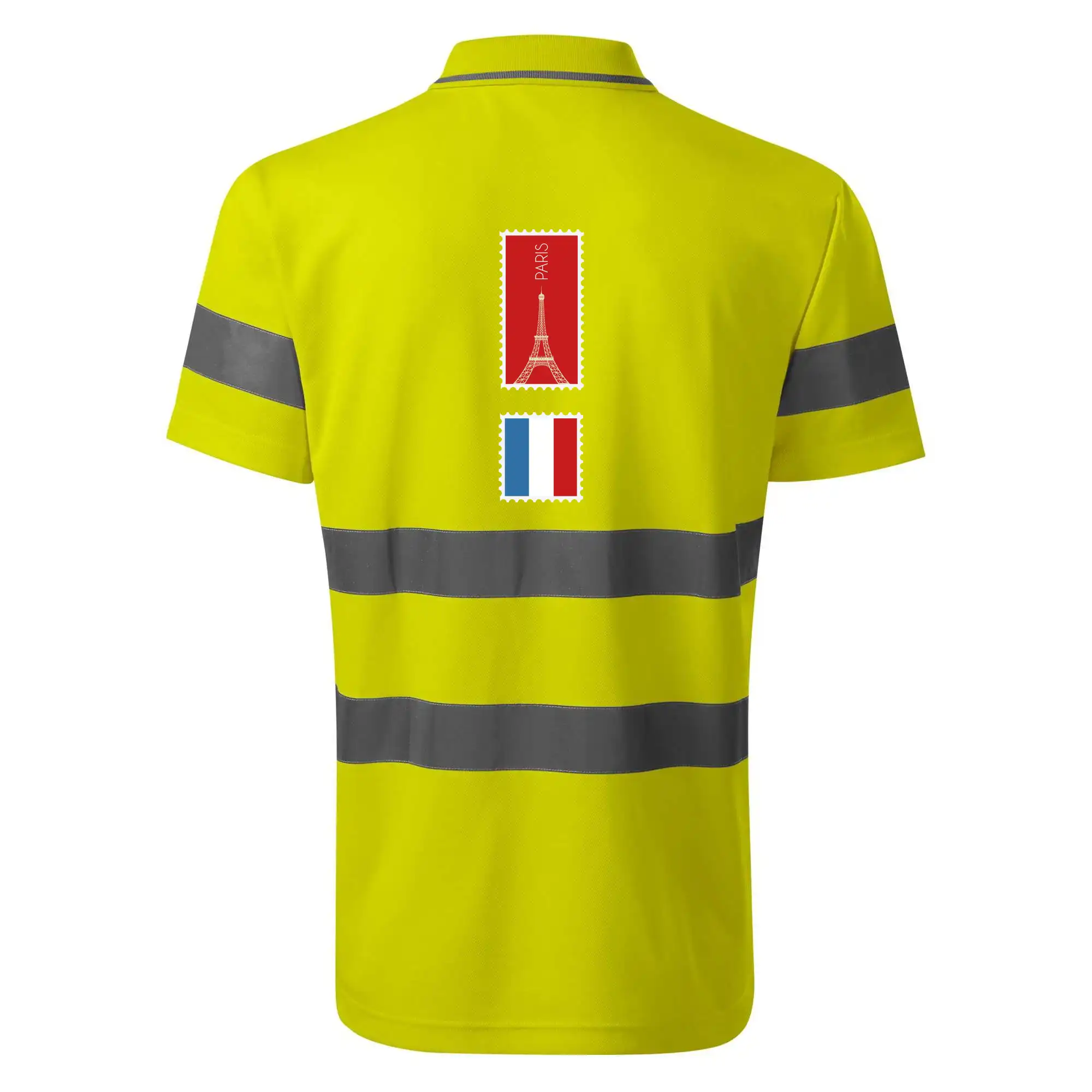 Paříž známka barevná