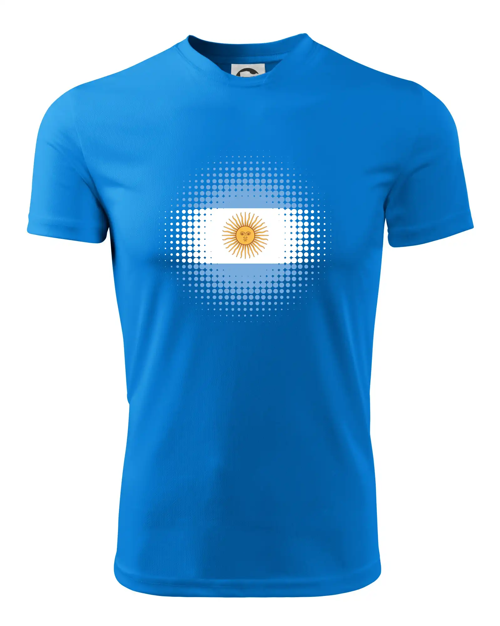 Argentina vlajka tečkovaná