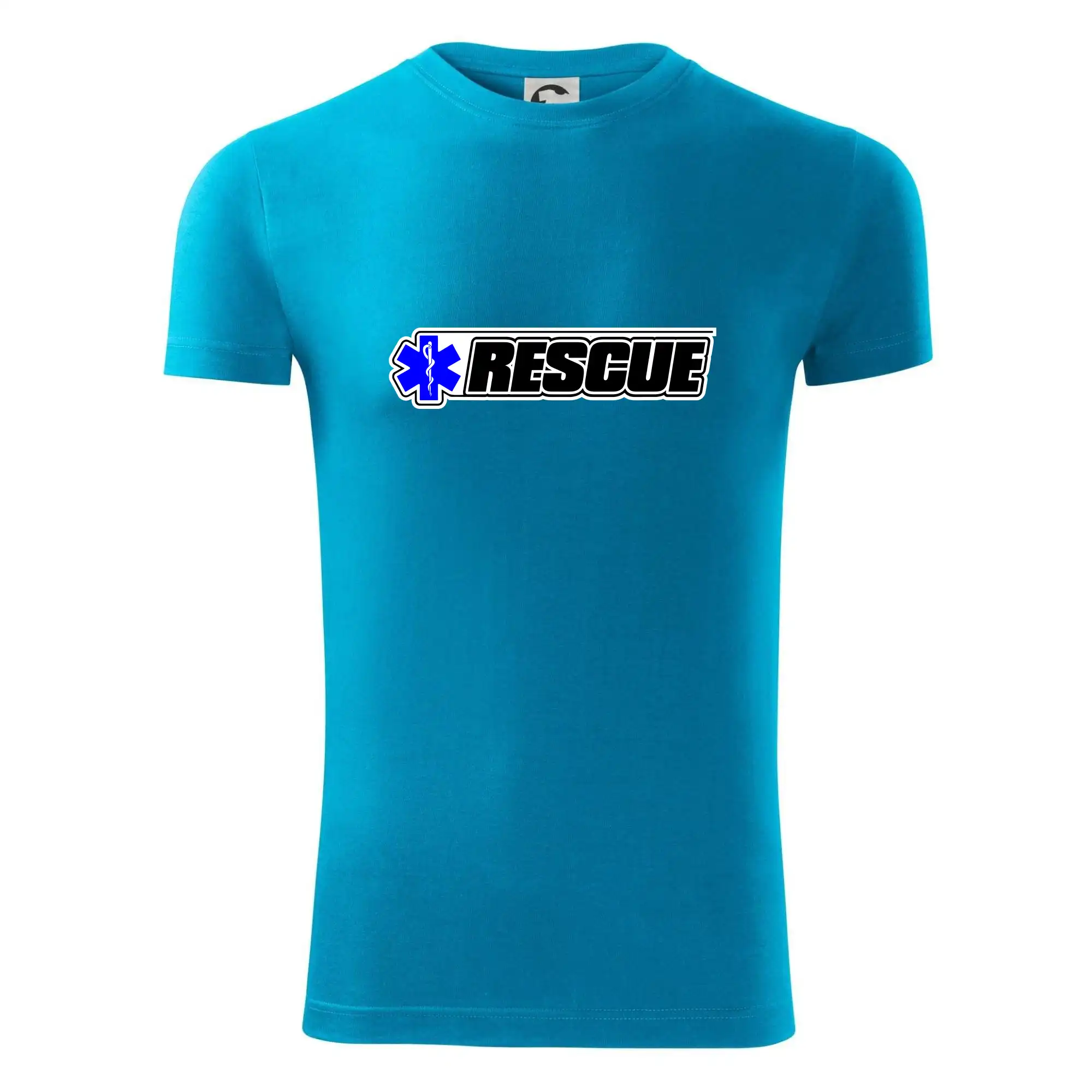 Záchranář rescue kříž modrý