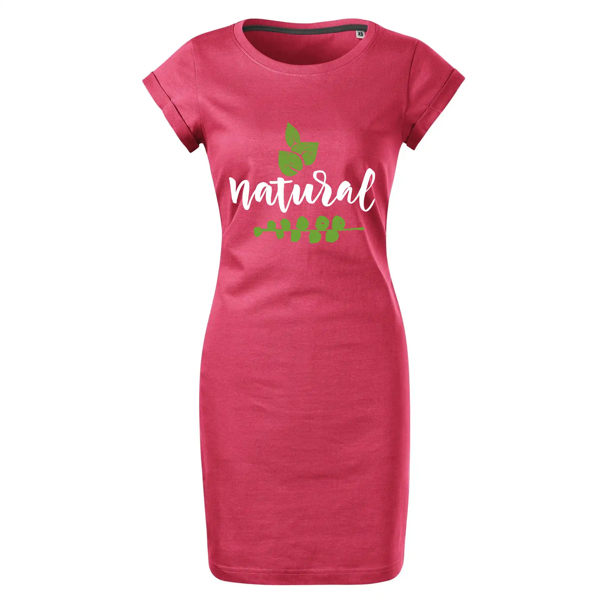 Natural - nápis v listech